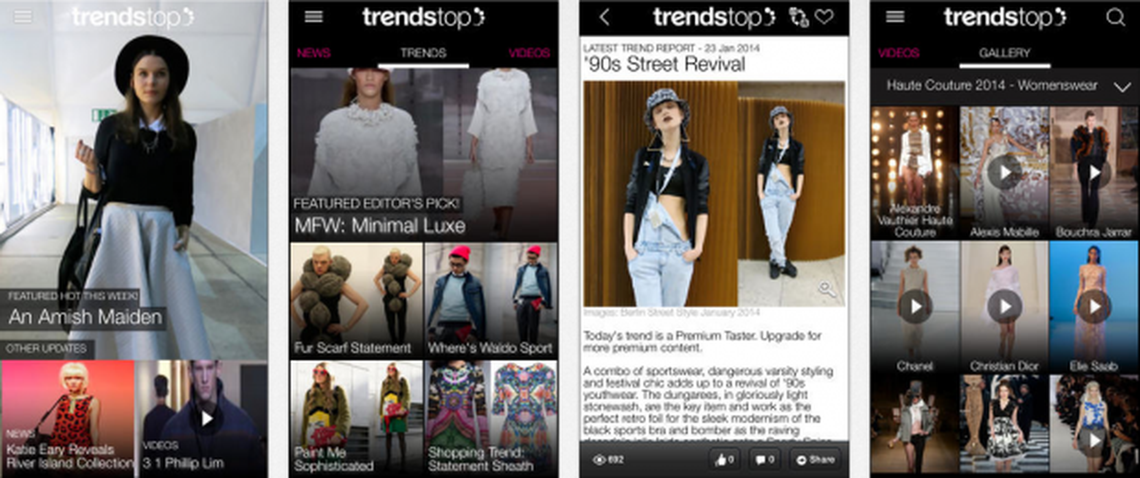 Trendstop aplicación de moda