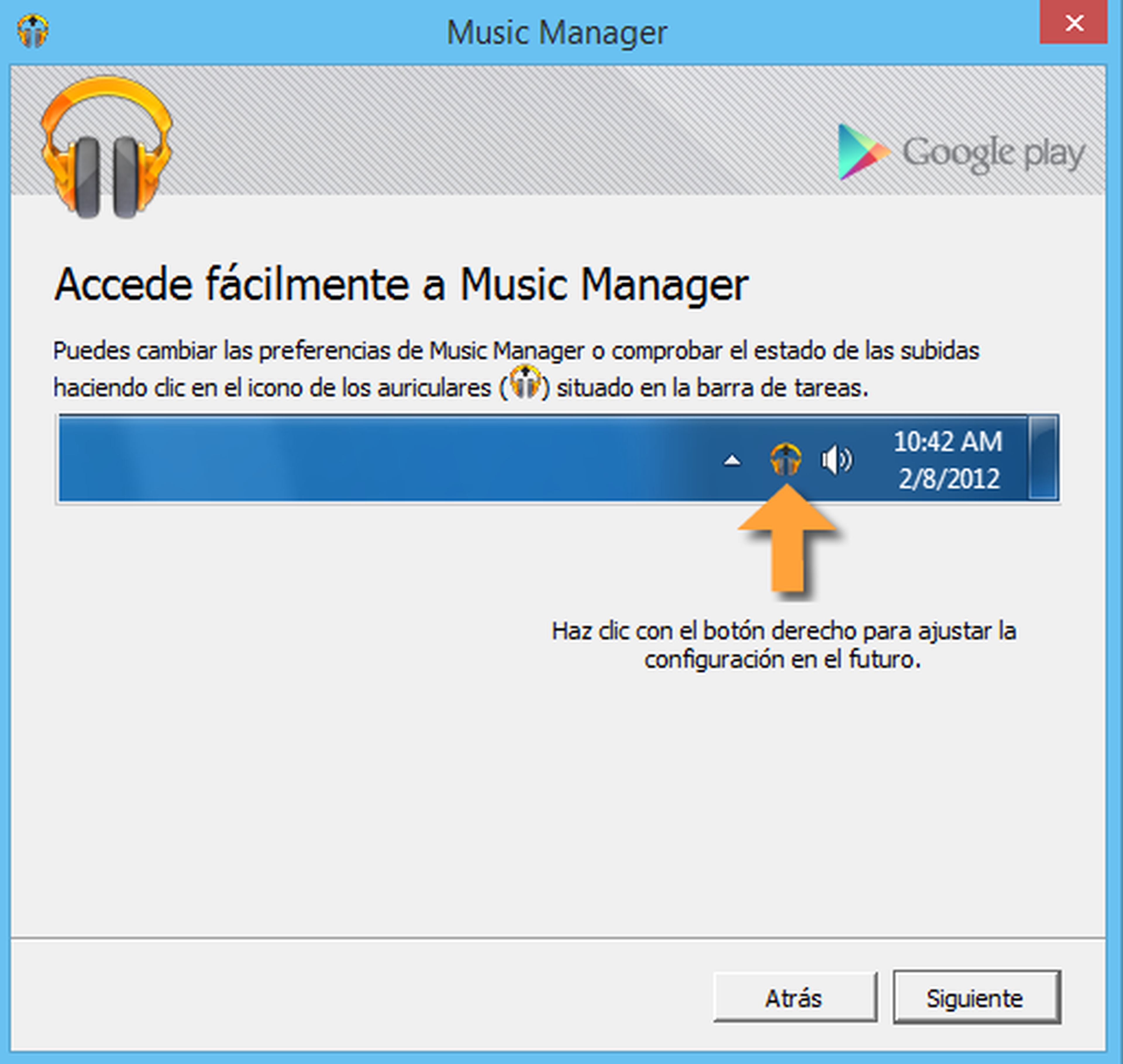 Icono Google Play Music Manager
