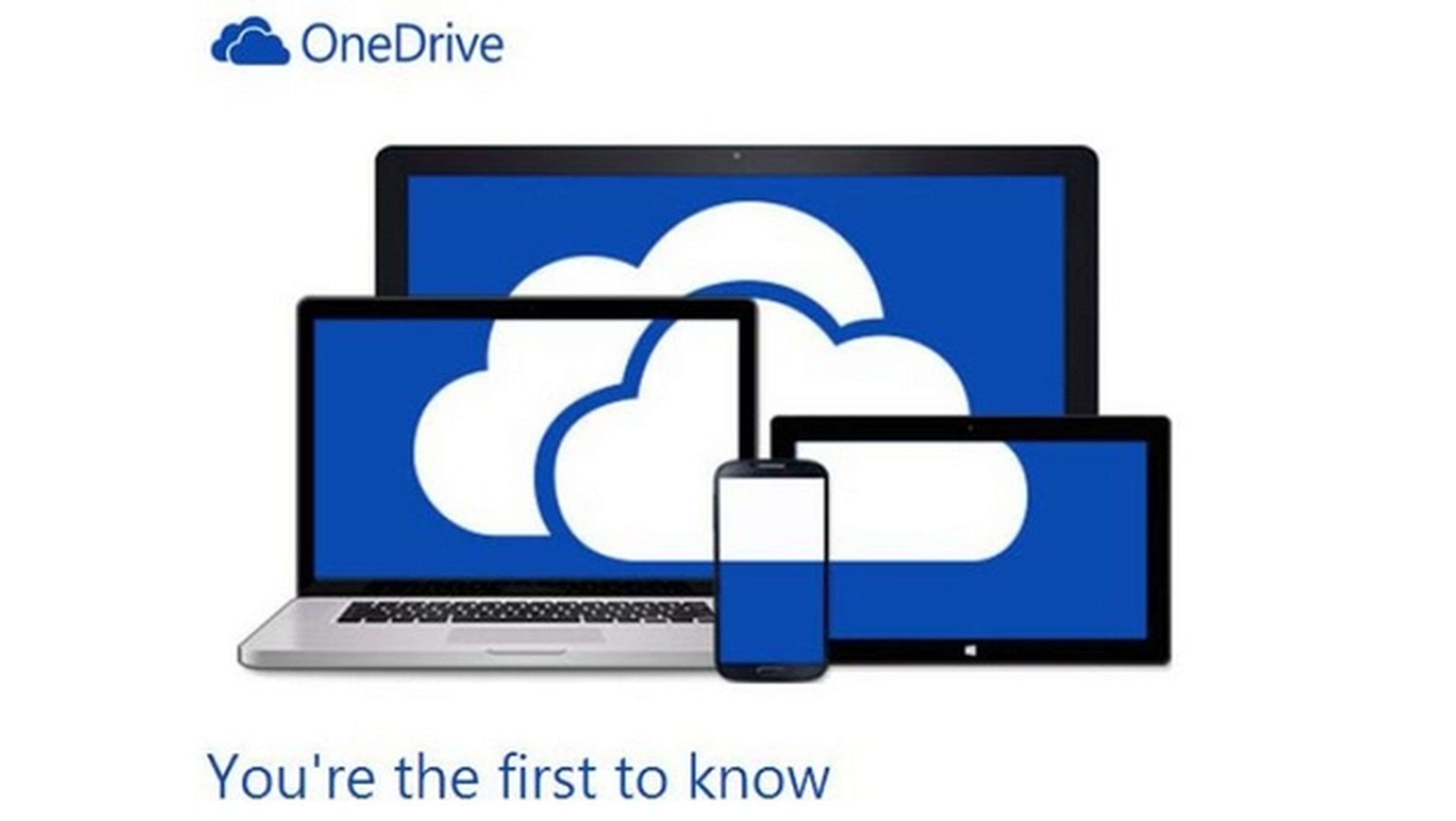 SkyDrive cambia de nombre, ahora es OneDrive, el sistema de almacenamiento en la nube de Microsoft.