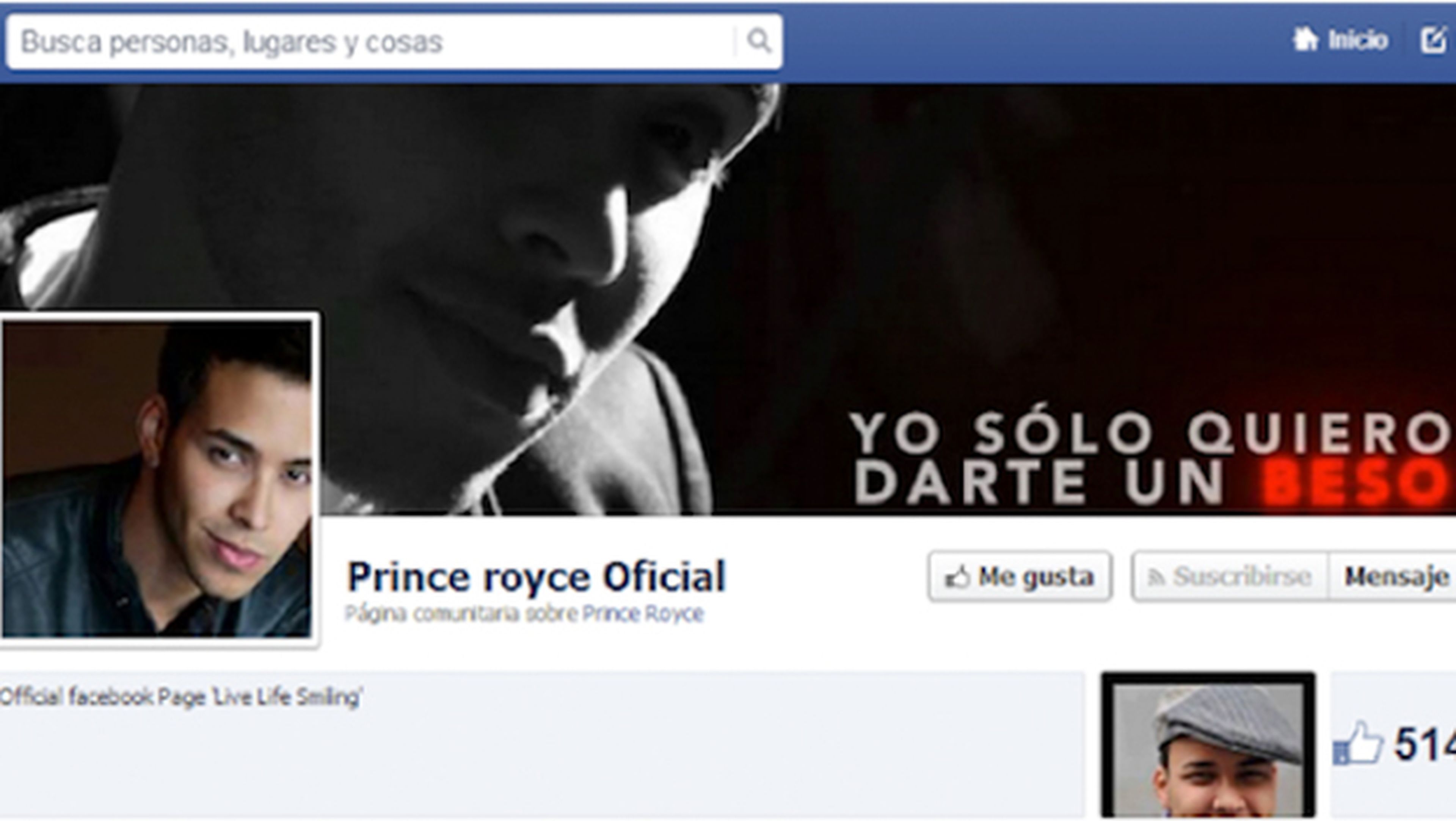 El popular cantante Prince Royce, suplantado en Facebook