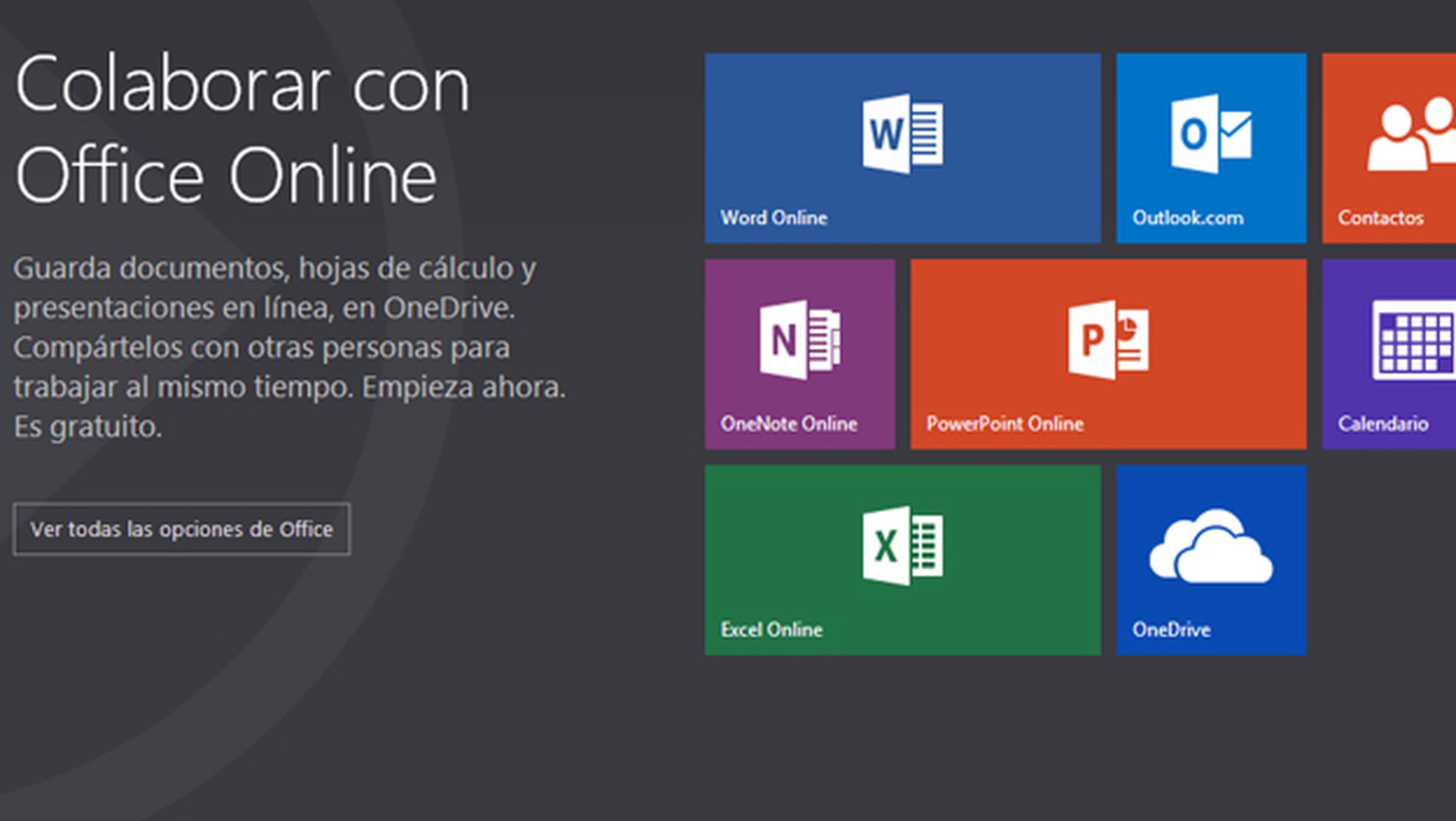 Microsoft Office Online, gratis y con prestaciones mejoradas