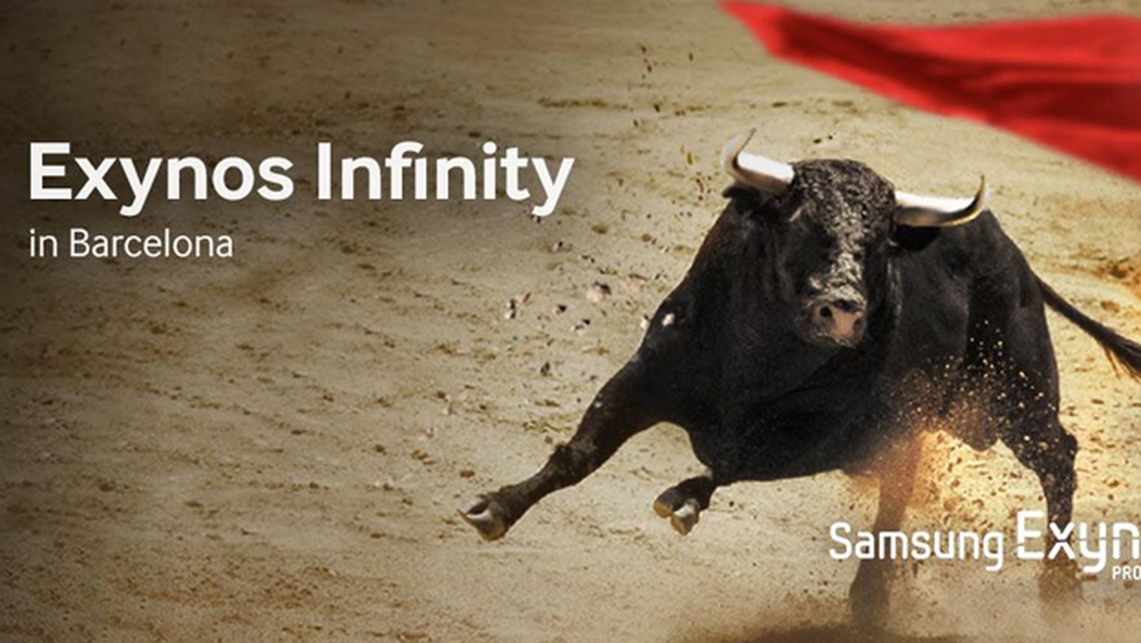 Cartel Samsung Exynos Infinity MWC 2014