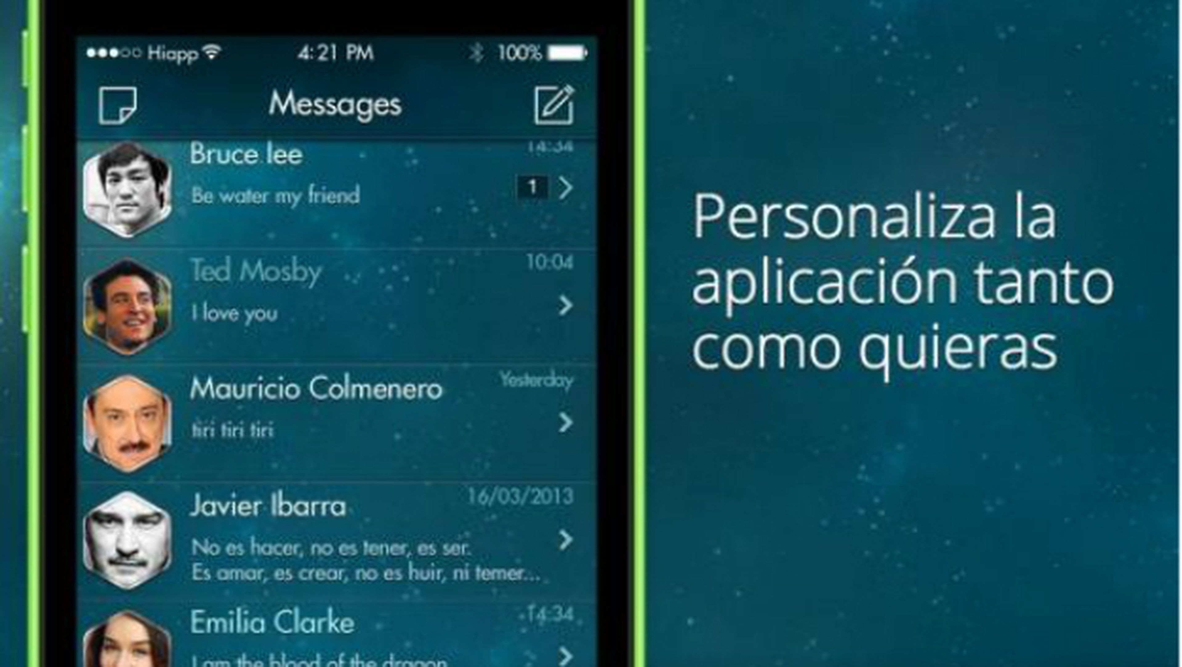 Hiapp, el Telegram español que quiere acercarse a Whatsapp