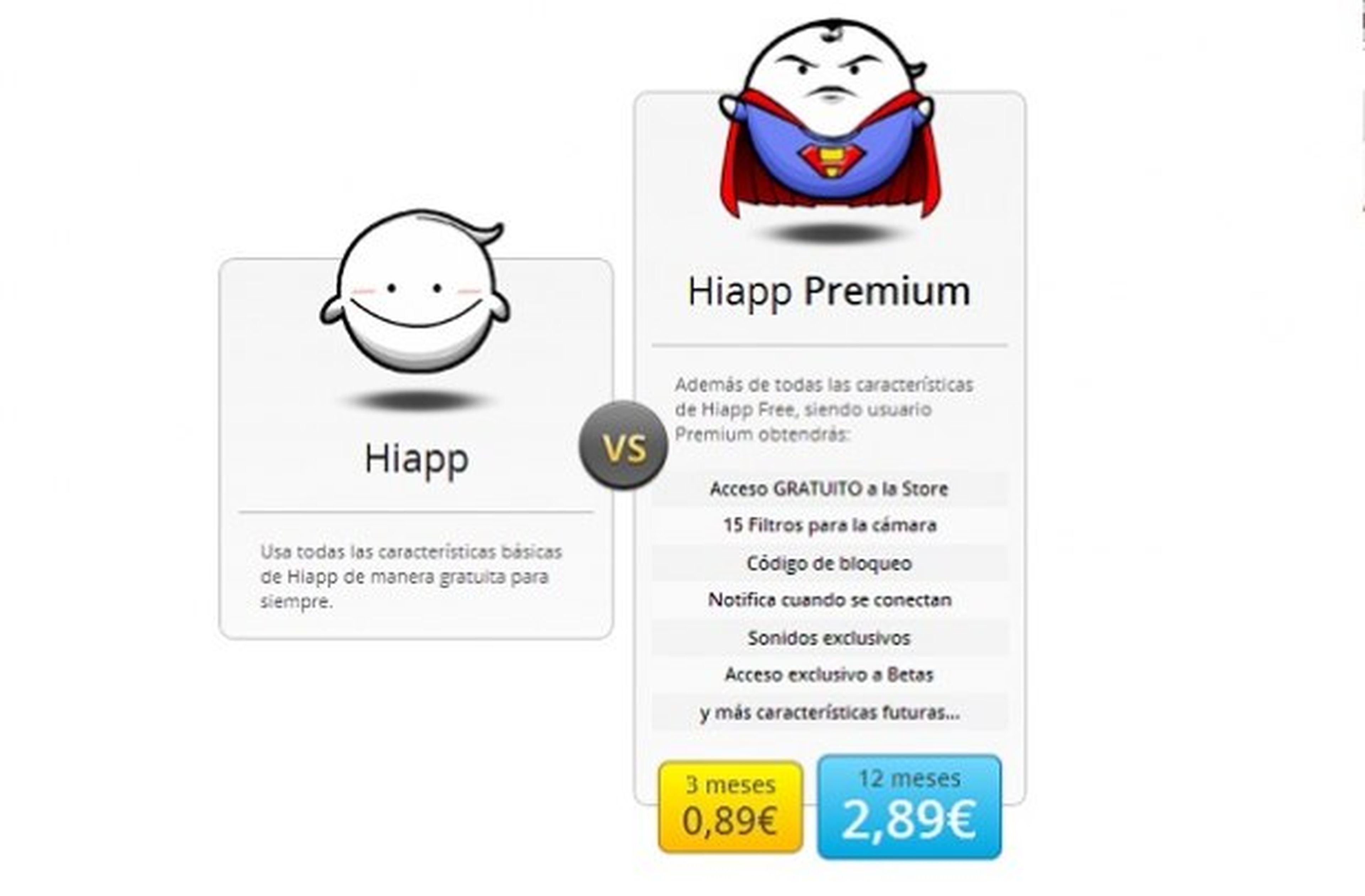 Hiapp, el Telegram español que quiere acercarse a WhatsApp