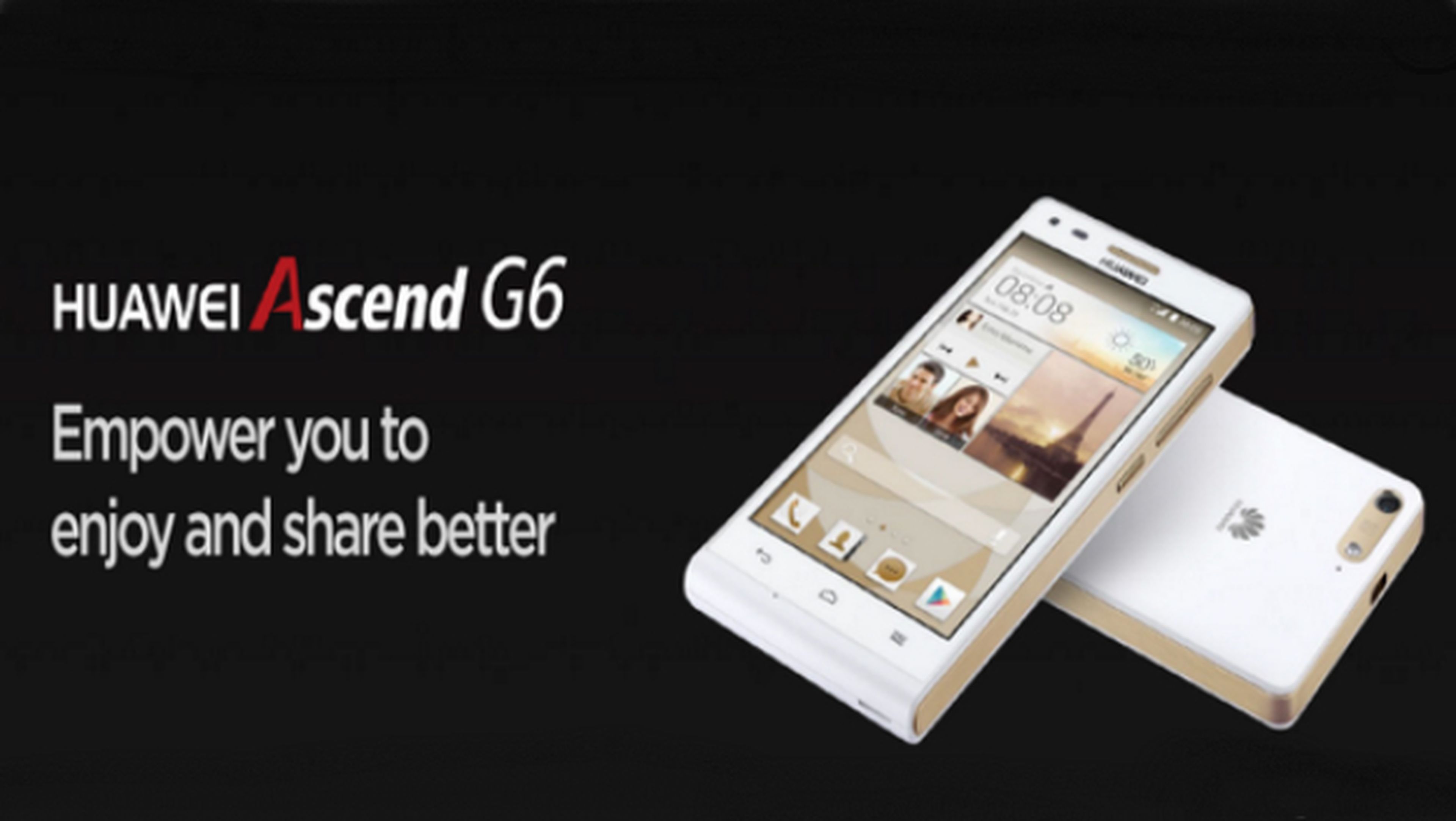 Huawei hace oficial el Ascend G6 en el Mobile World Congress
