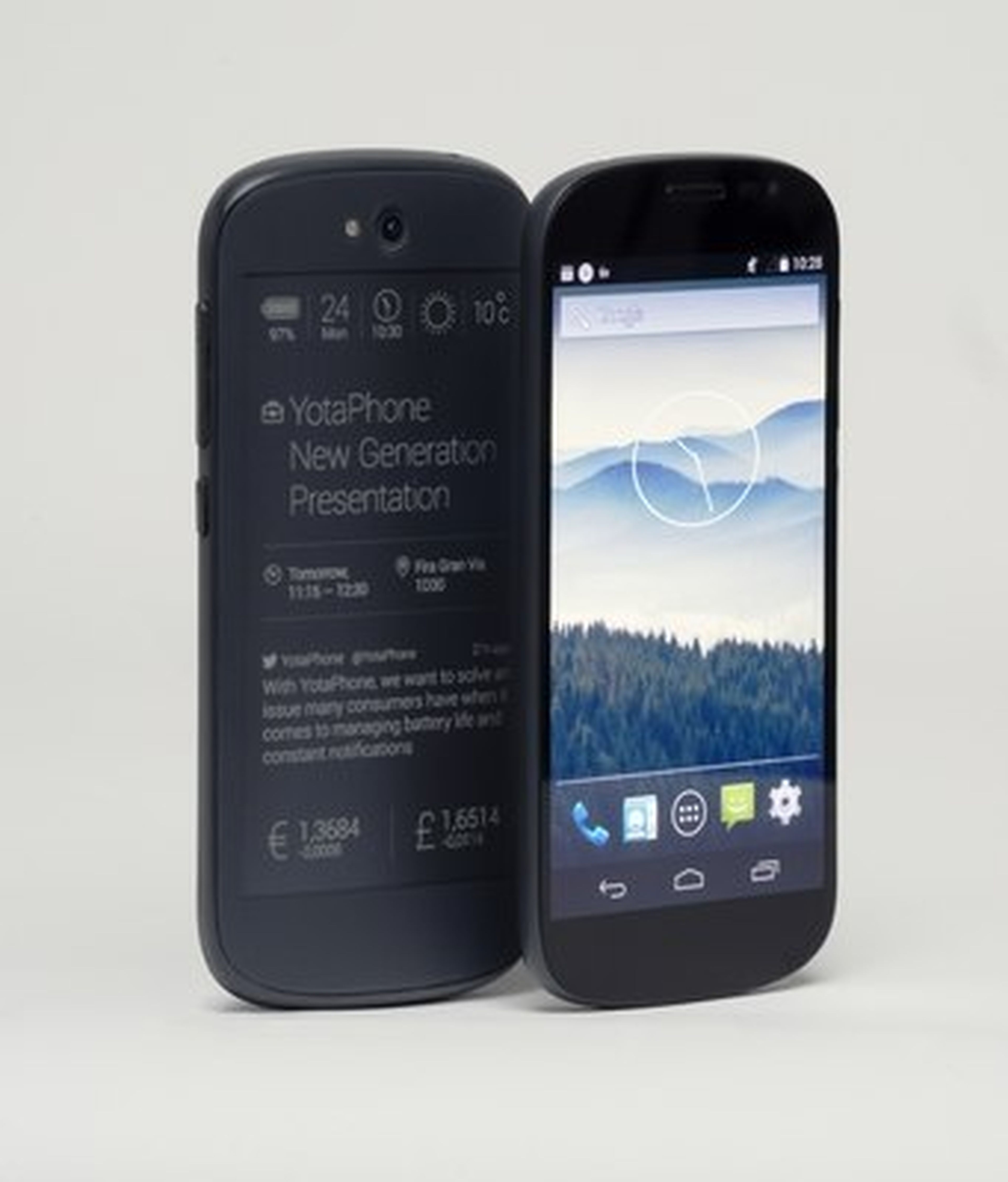 YotaPhone 2, doble pantalla con tinta electrónica