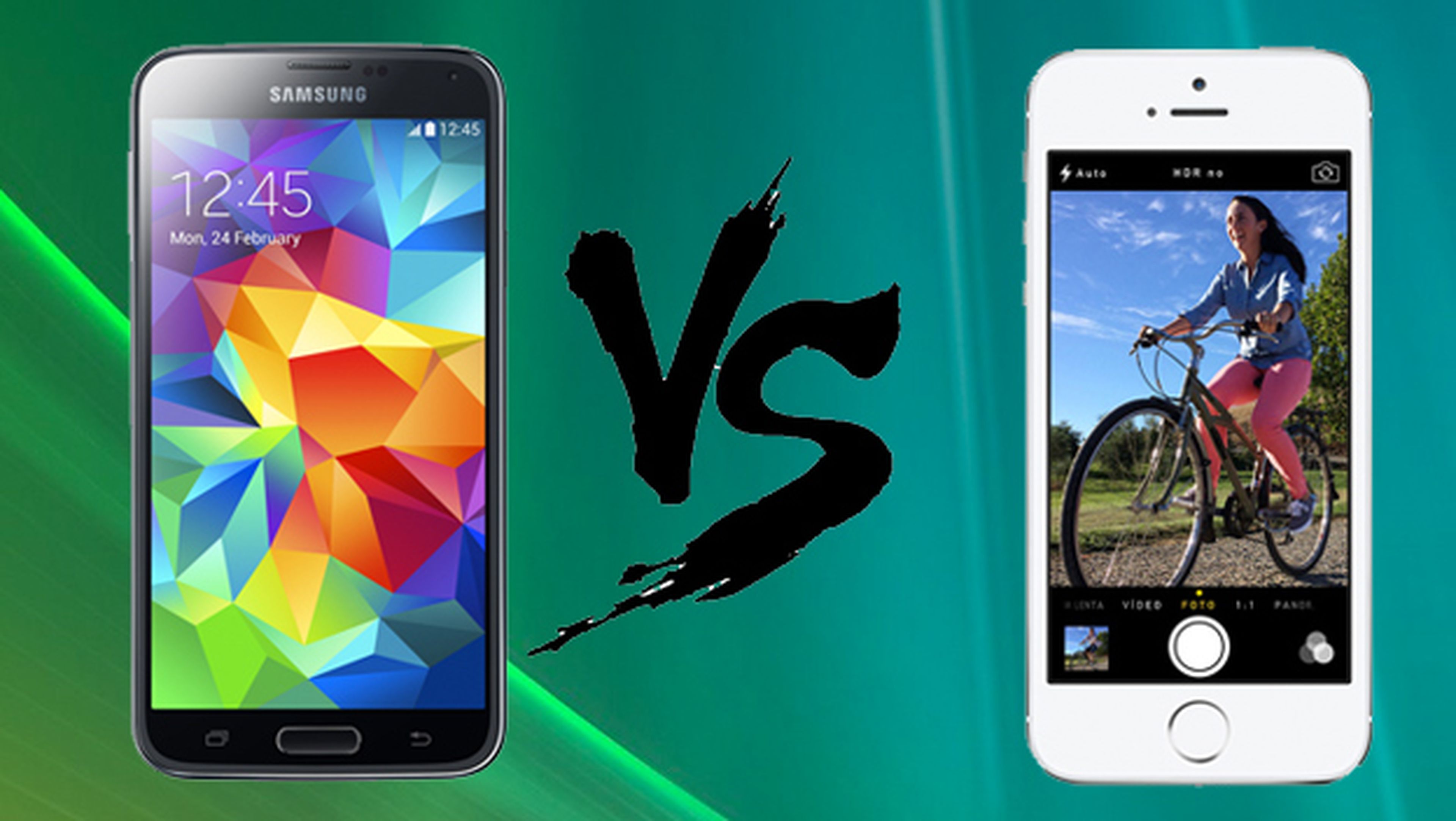 Comparativa Samsung Galaxy S5 vs iPhone 5S ¿cuál es mejor?