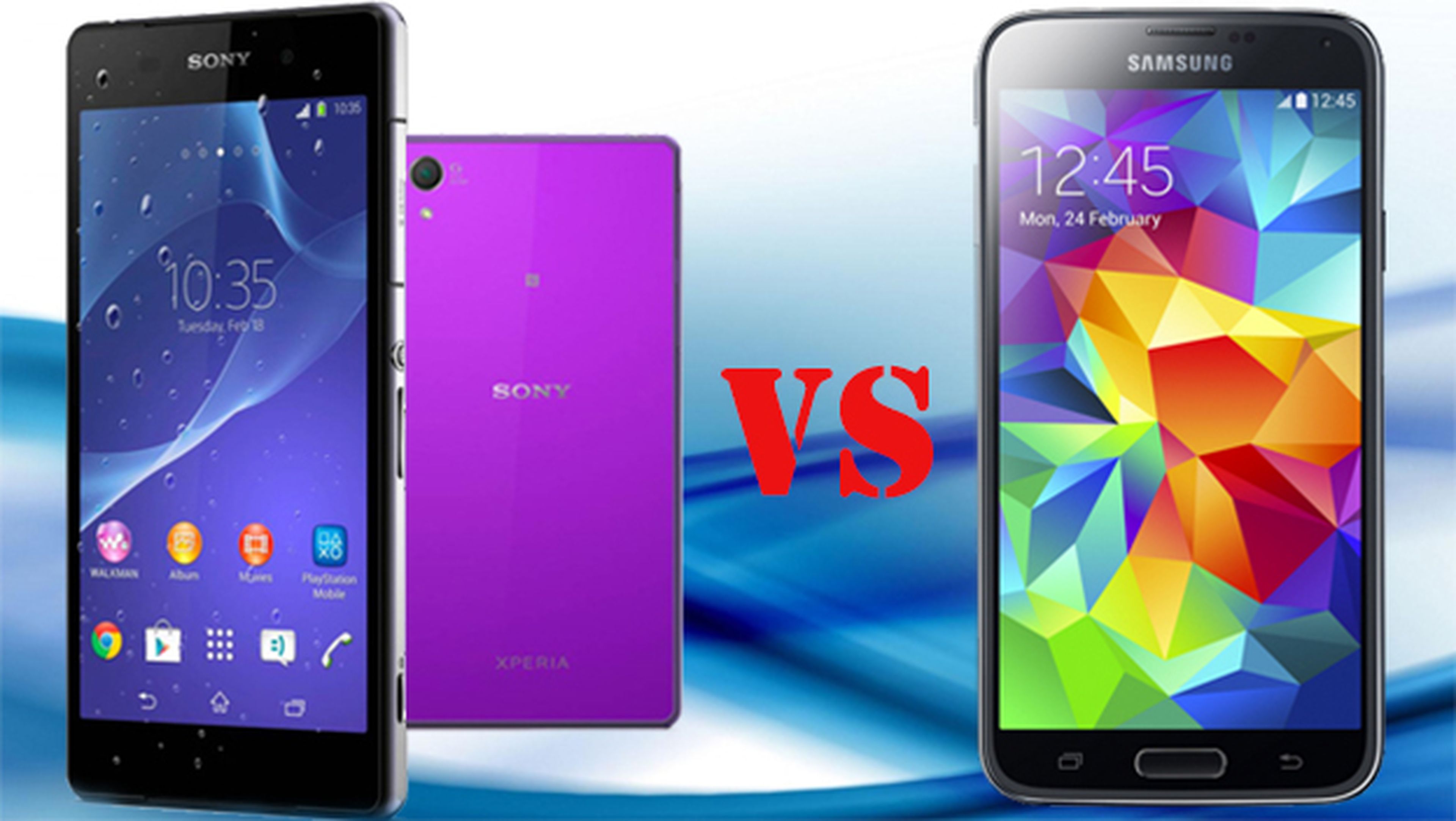 Samsung Galaxy S5 contra Xperia Z2. ¿Qué móvill es mejor?