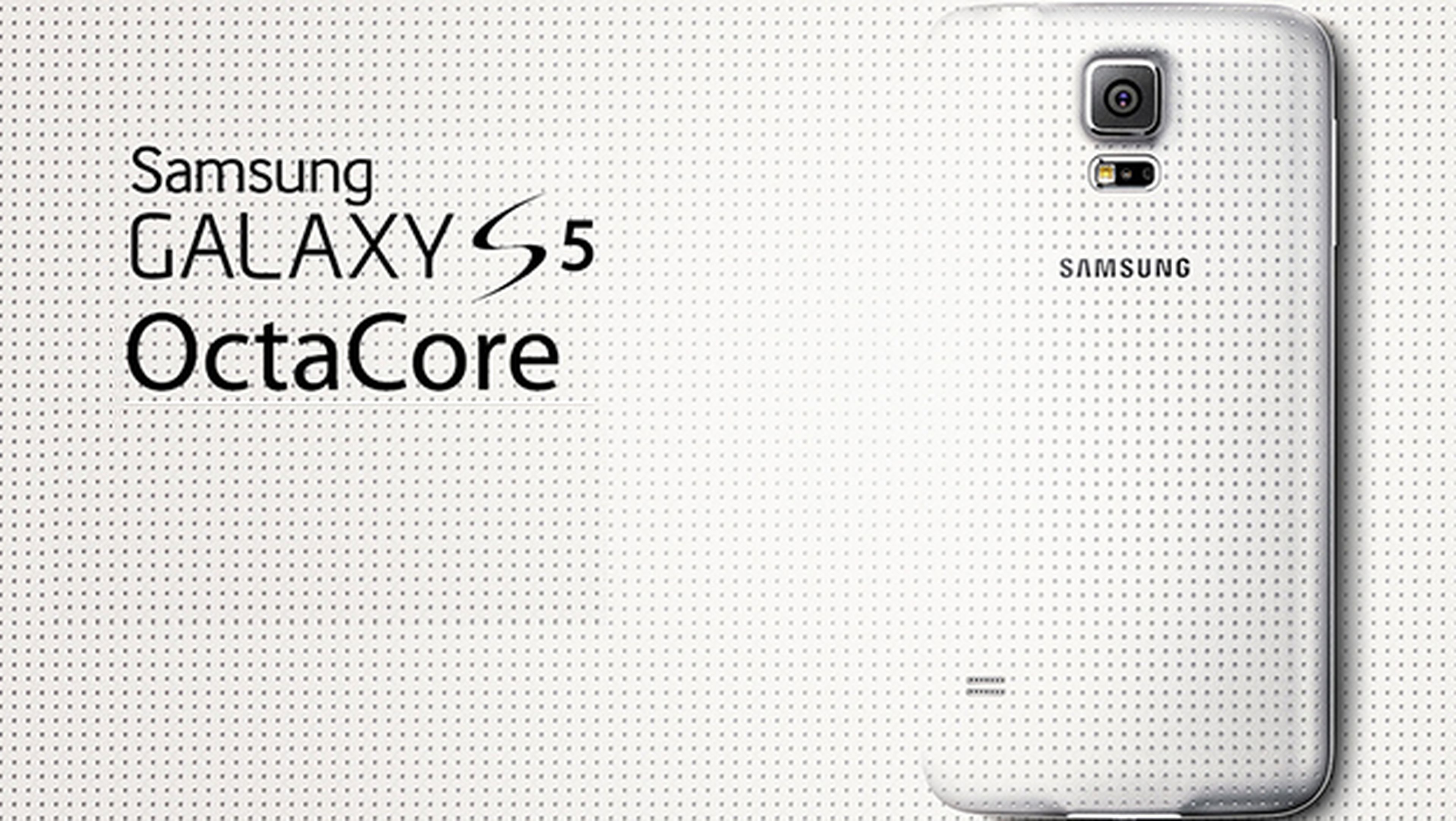 Samsung revela nueva versión del Galaxy S5 con CPU OctaCore