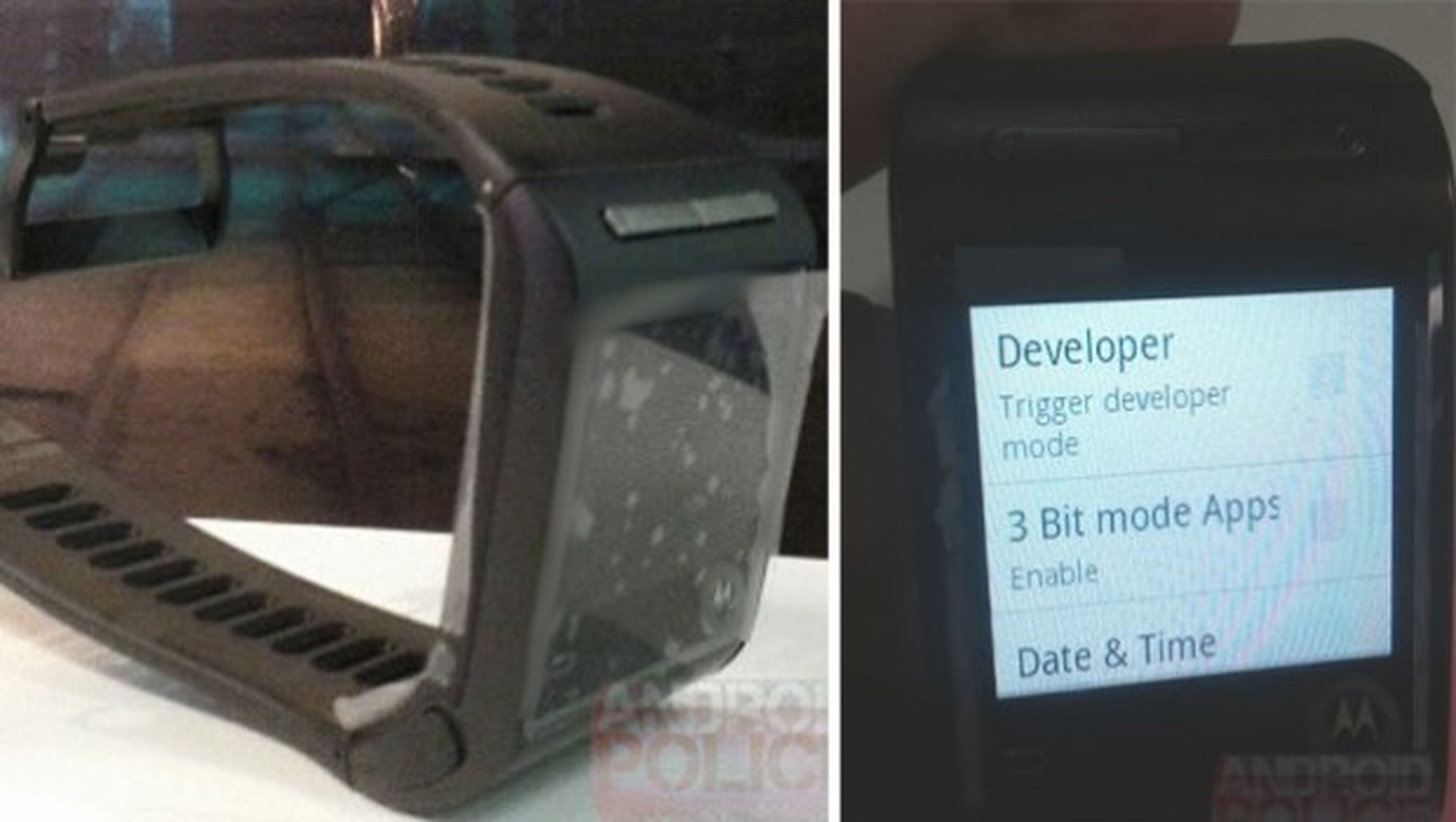 Aparecen imágenes de posible smartwatch de Google y Motorola