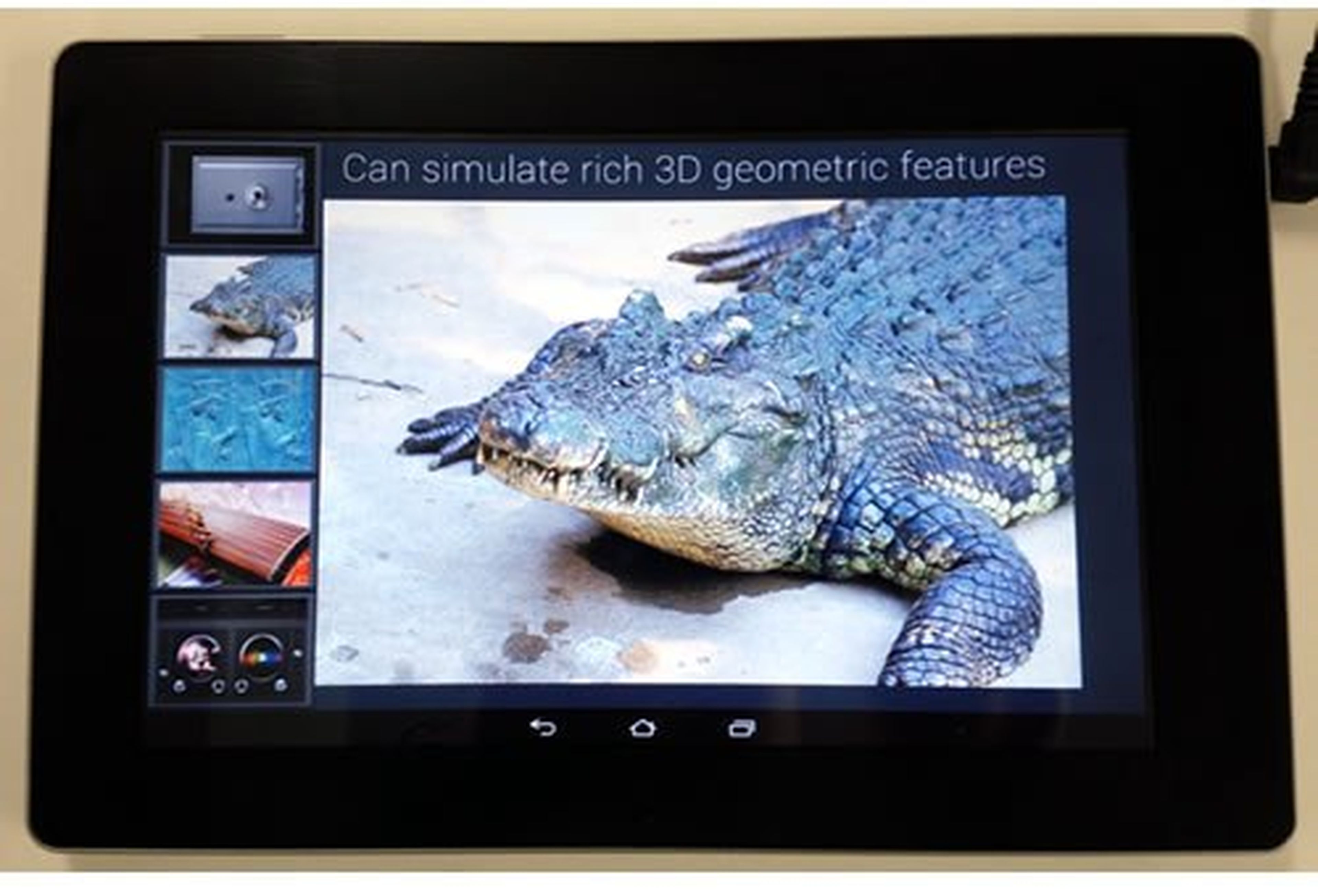 Fujitsu presenta en MWC 2014 prototipo de tablet sensorial
