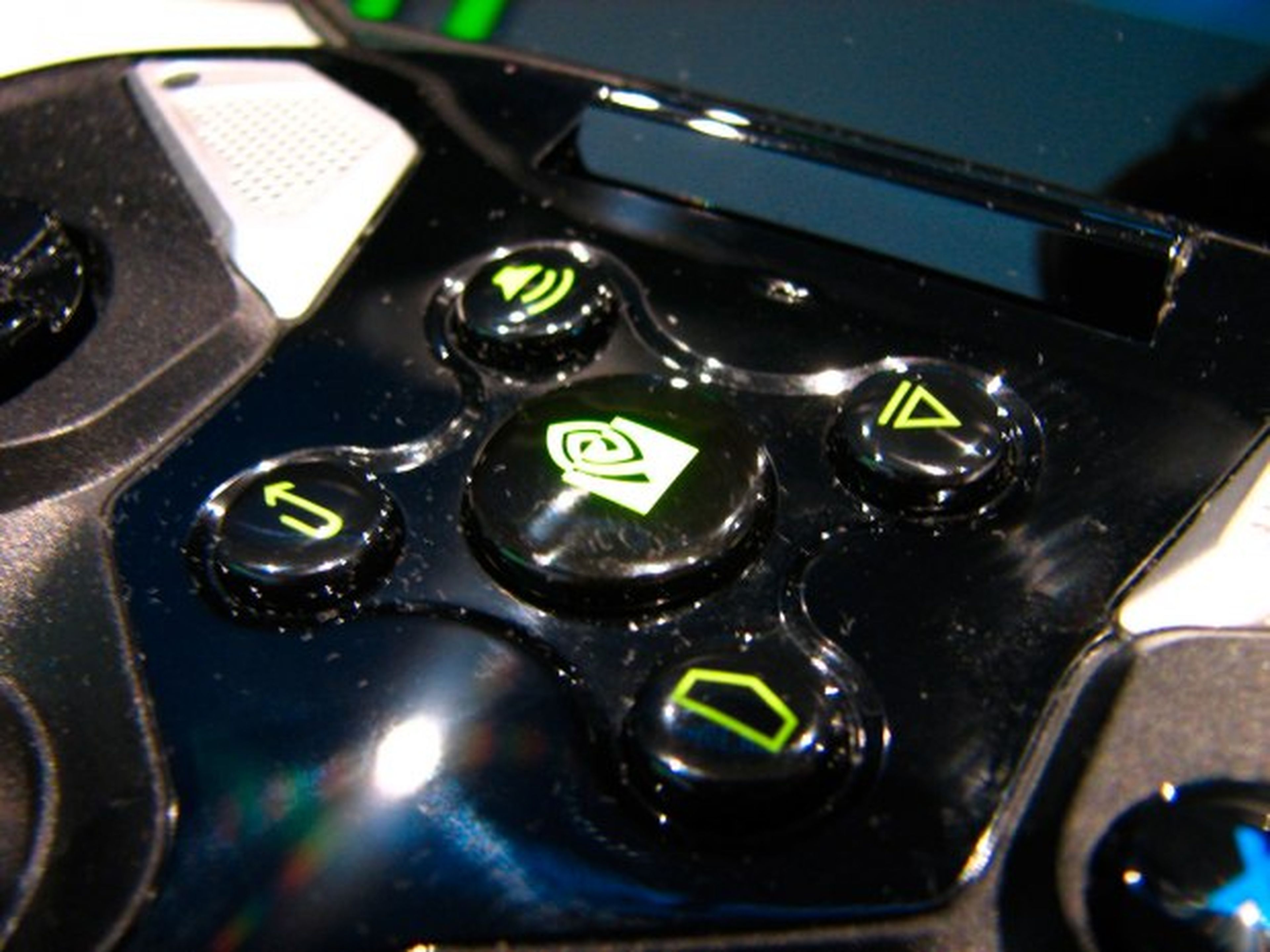 Botones de control de Nvidia Shield