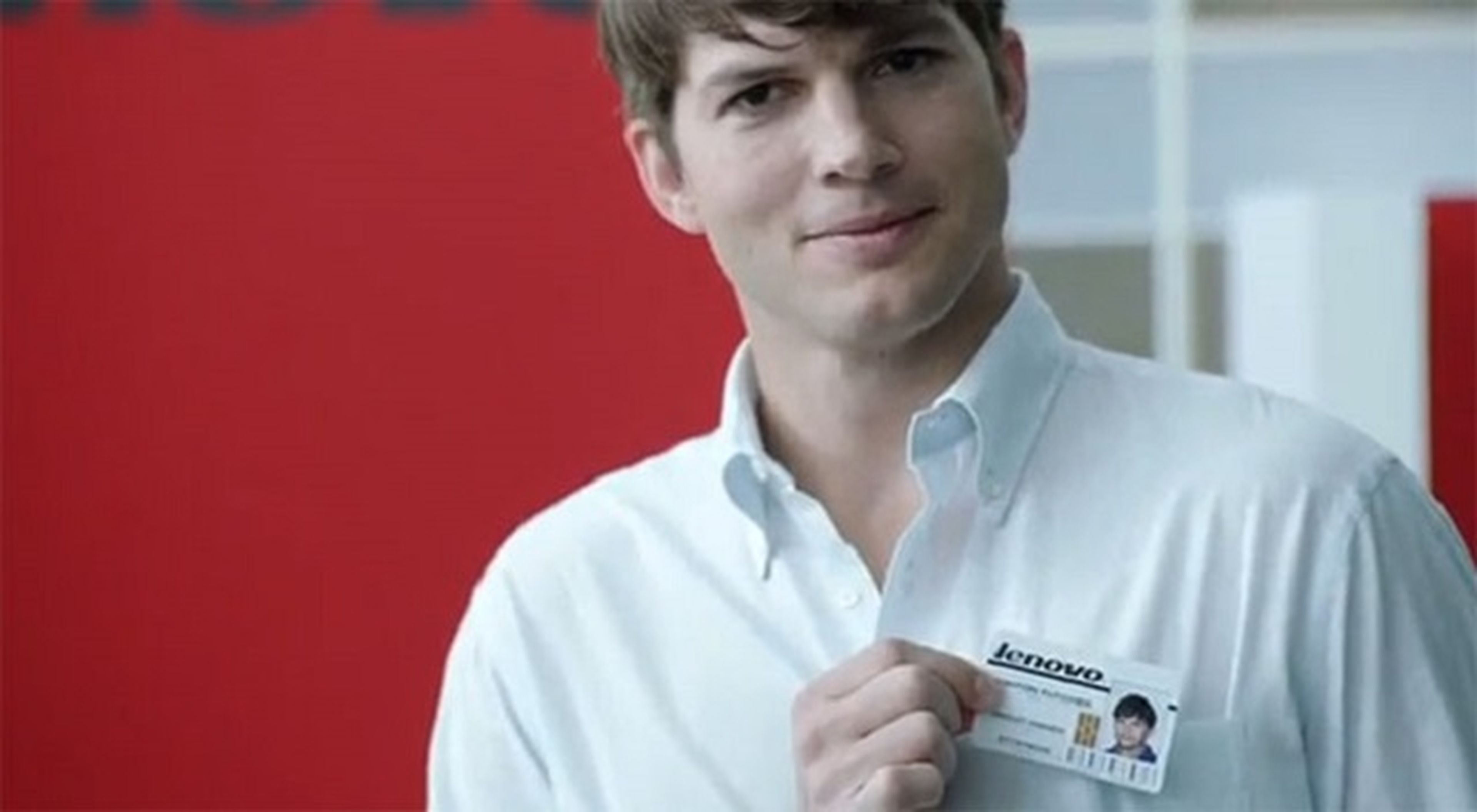 Ashton Kutcher Lenovo smartphone