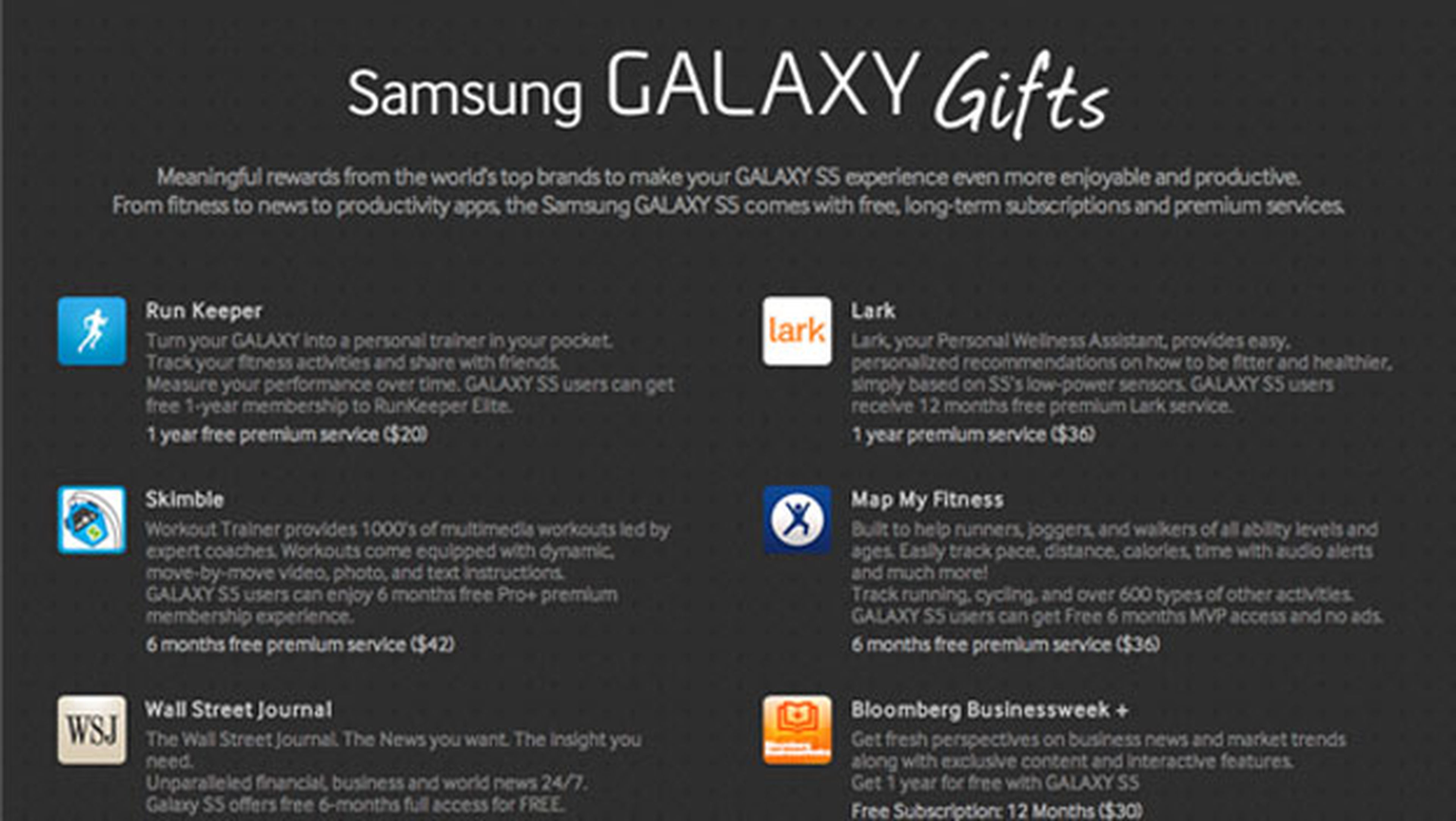 Samsung Galaxy S5 se venderá con un pack valorado en 576$