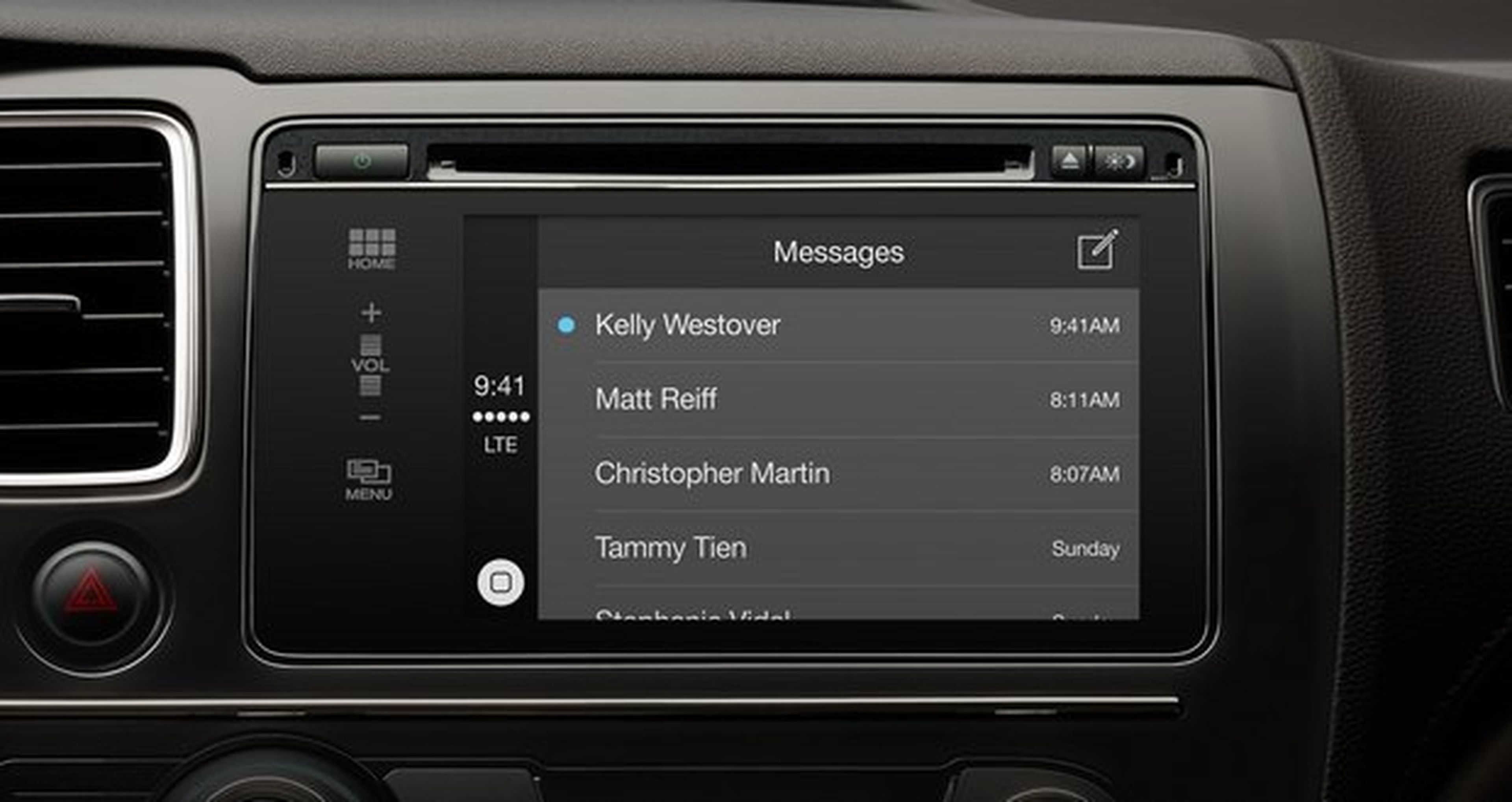 Apple CarPlay mensajes