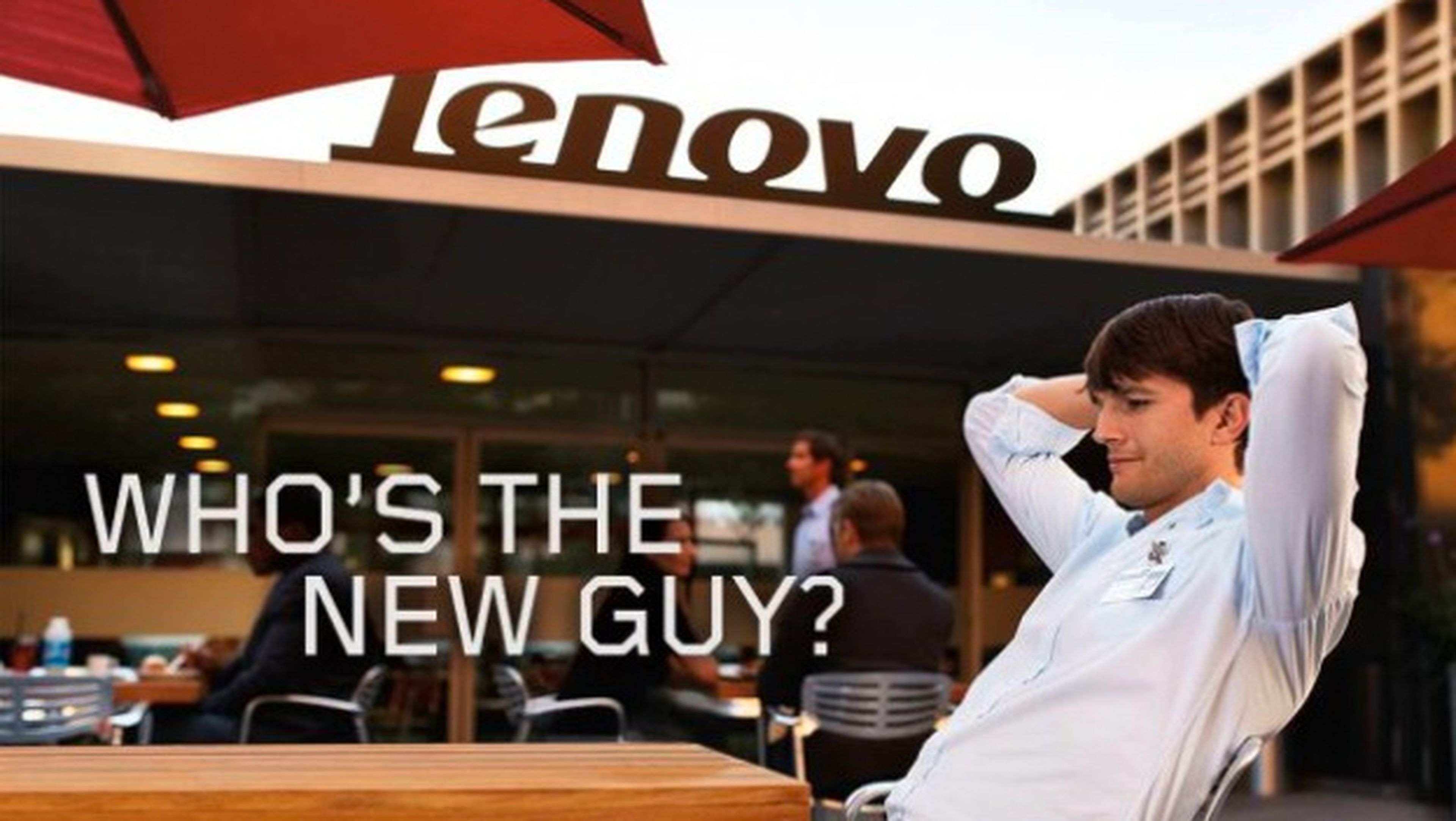 Ashton Kutcher ya trabaja en los tablets de Lenovo