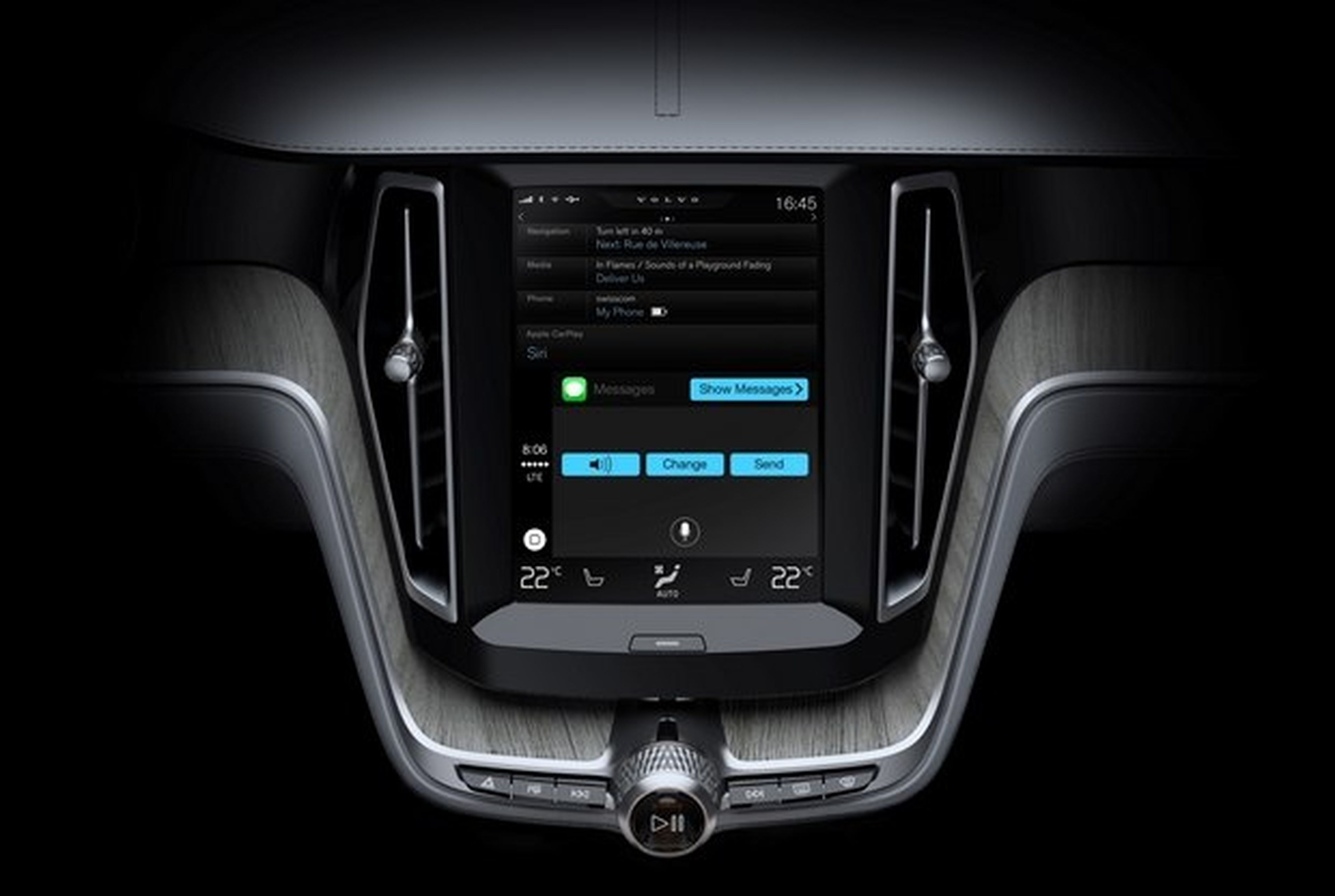Volvo XC90 SUV con Apple CarPlay