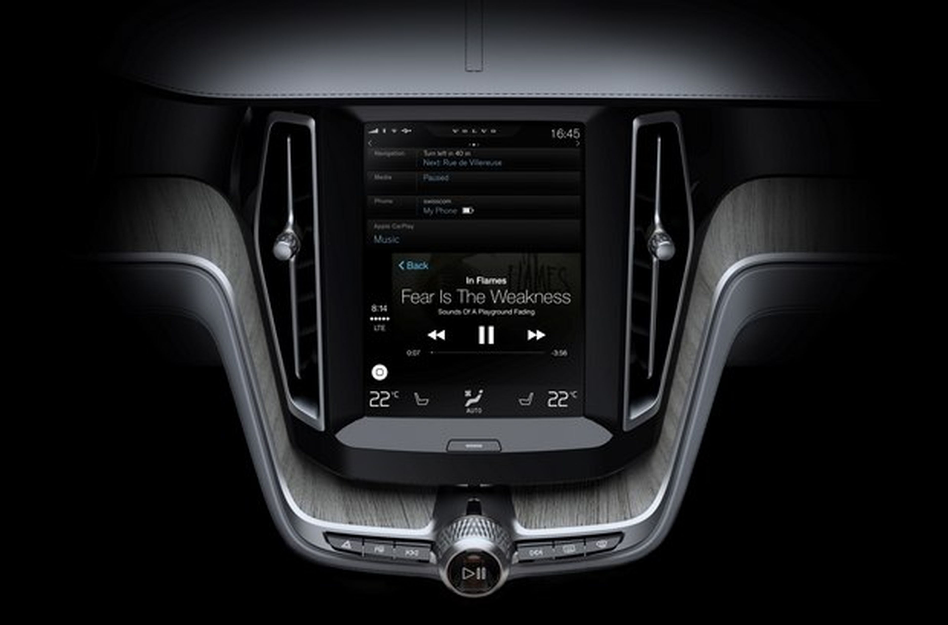 Volvo XC90 SUV con Apple CarPlay