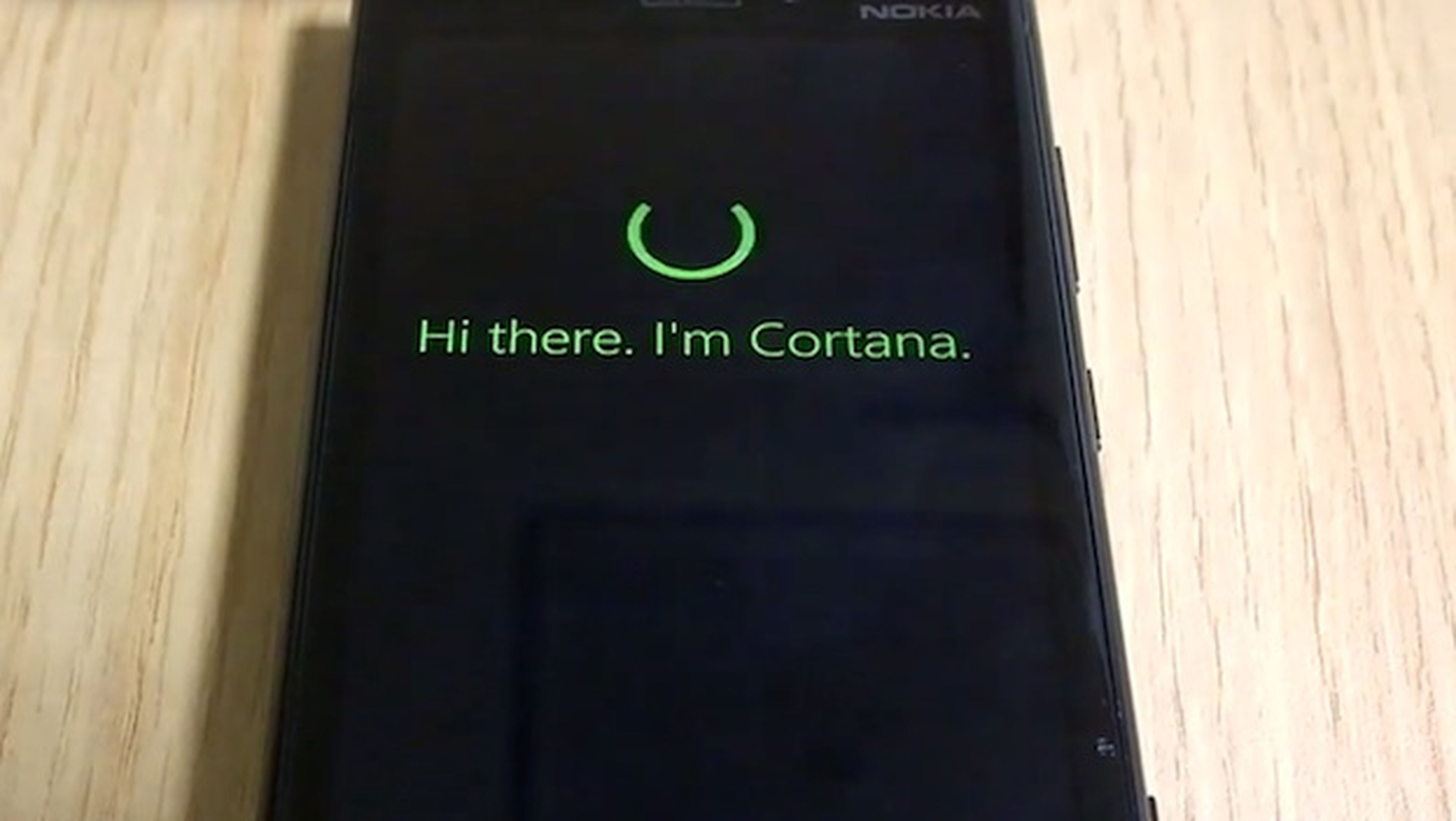 Cortana en acción