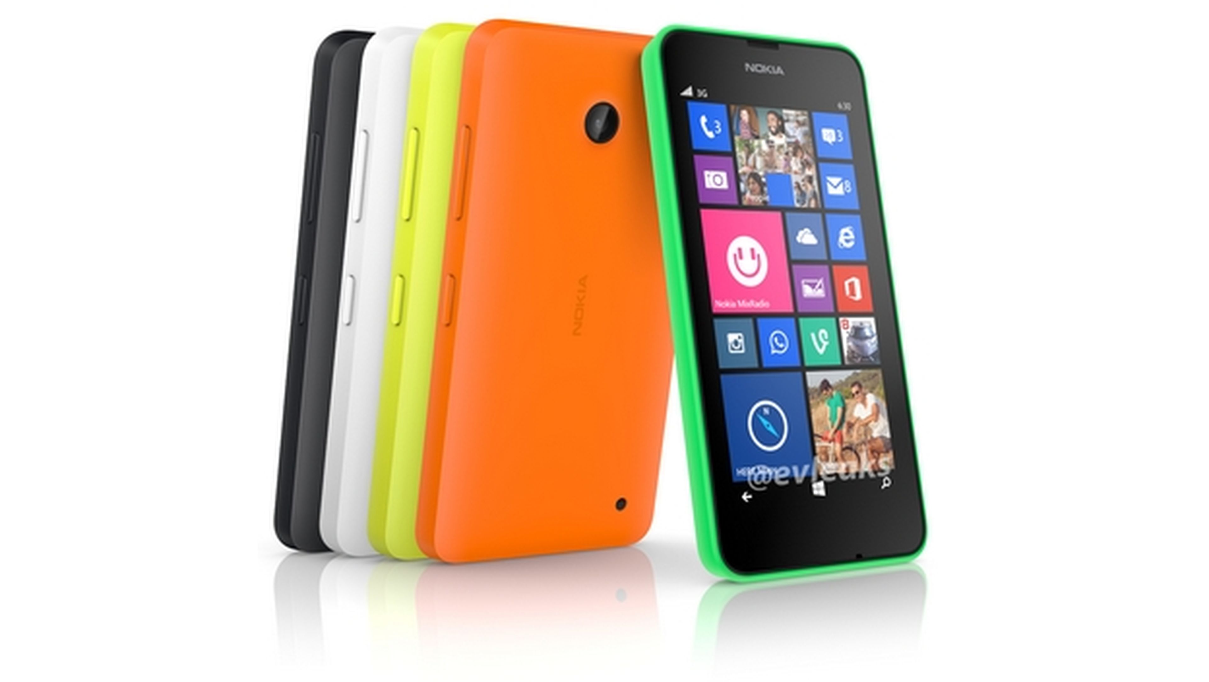 El nuevo Nokia Lumia 630, el primer smartphone con Windows Phone 8.1
