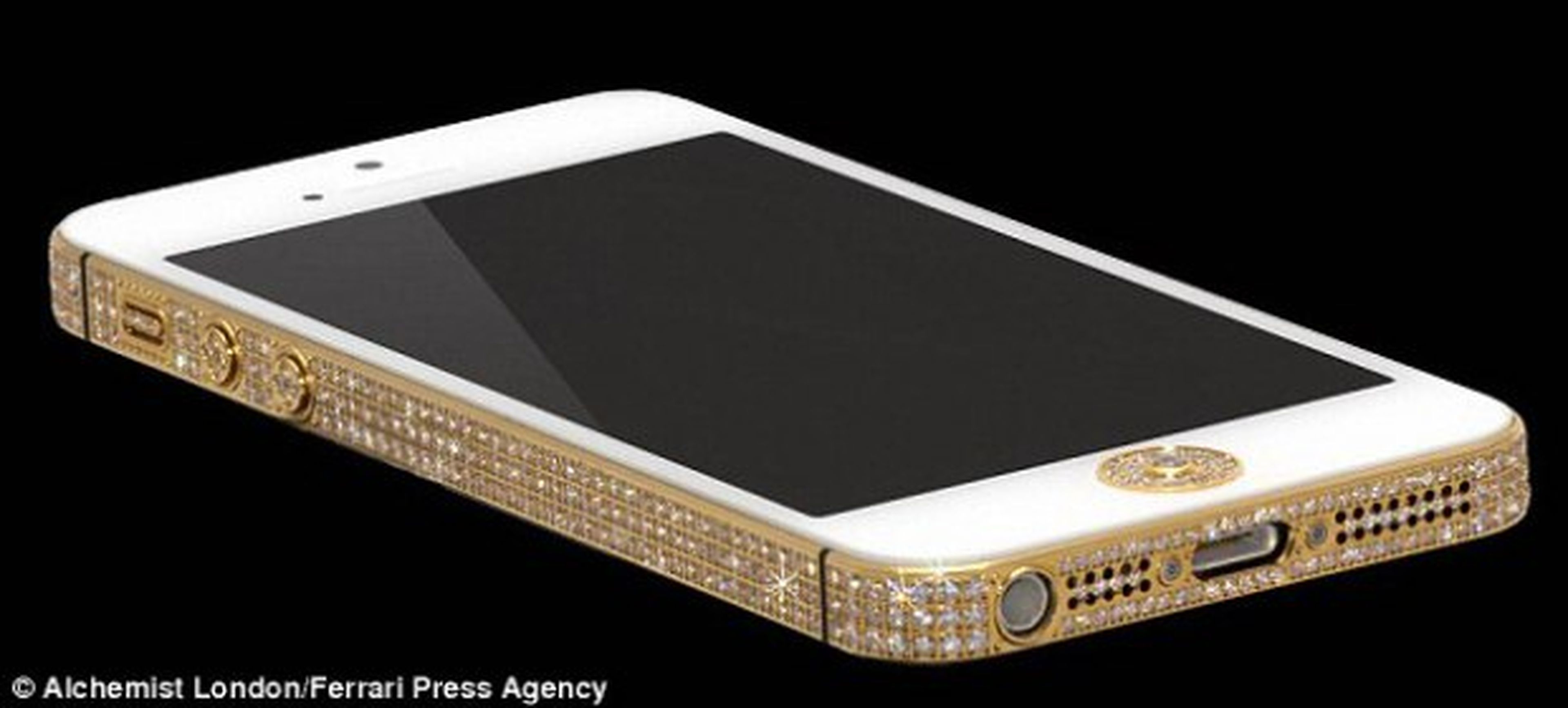Lanzan "Million Dollar iPhone" con diamantes y oro de 24K