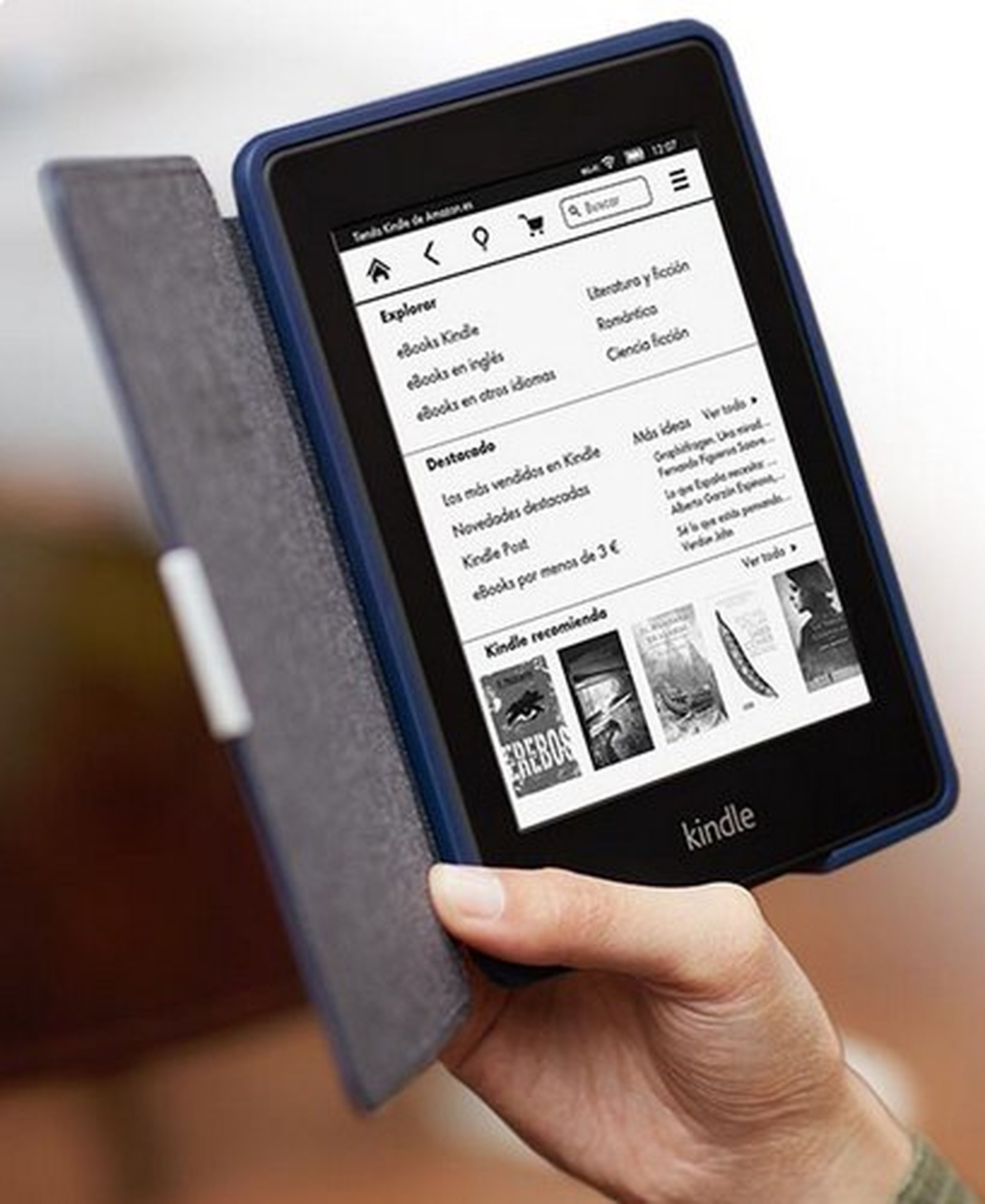 lanzaría su Kindle clásico a color en la segunda mitad del 2012