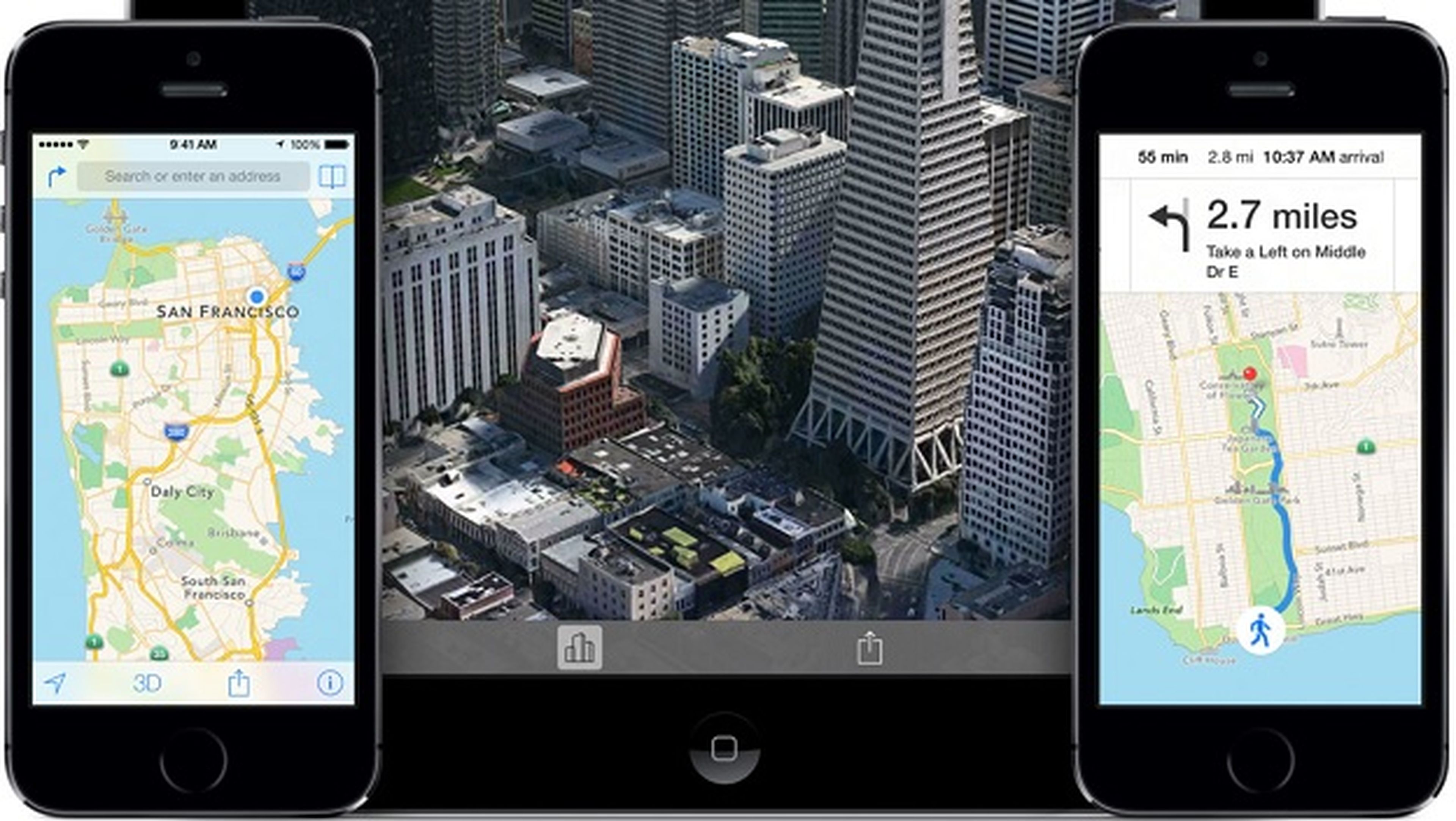 Apple Mapas para iOS 8