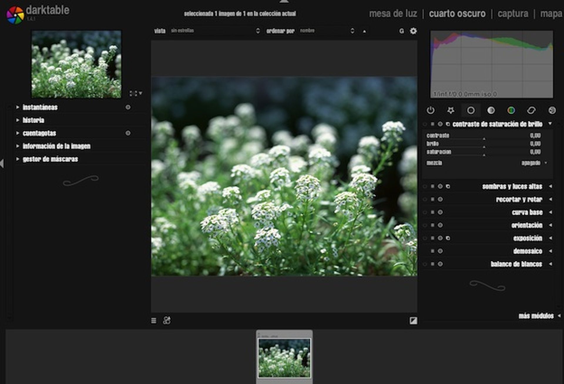Darktable, alternativa gratuita a Lightroom en Linux y Mac