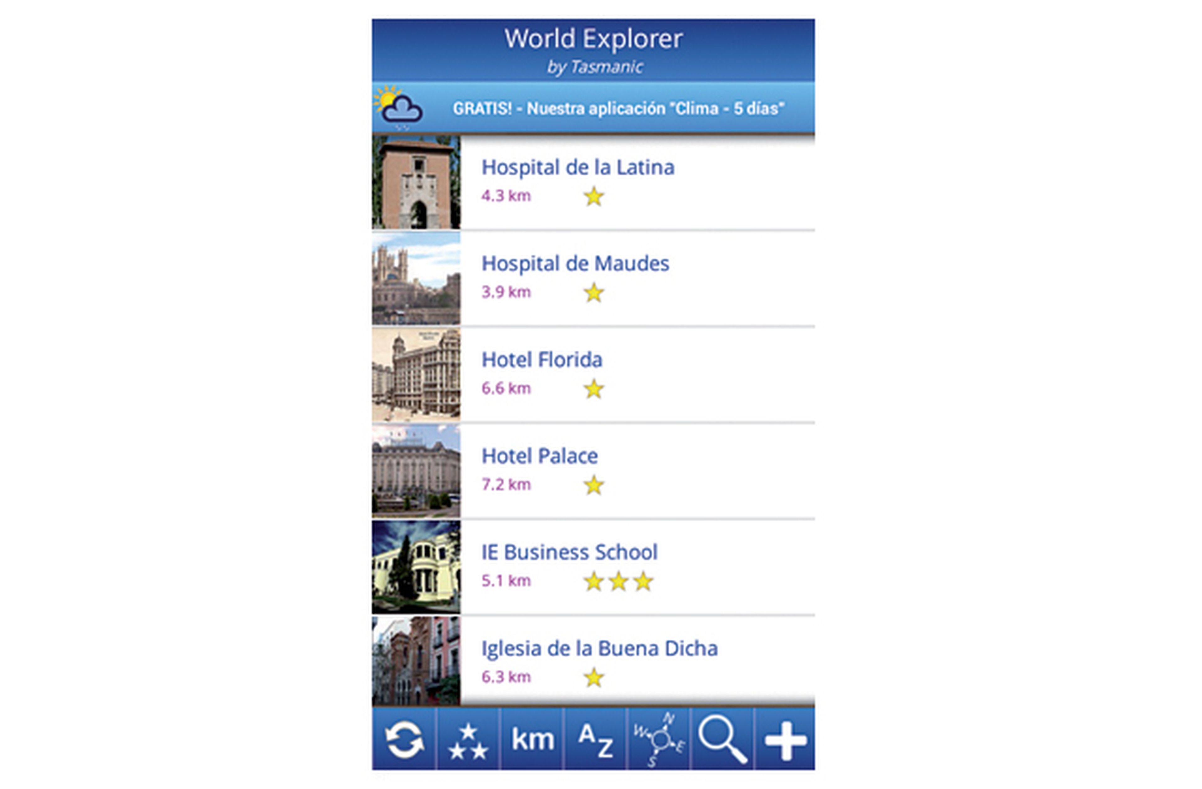 App Guía del mundo