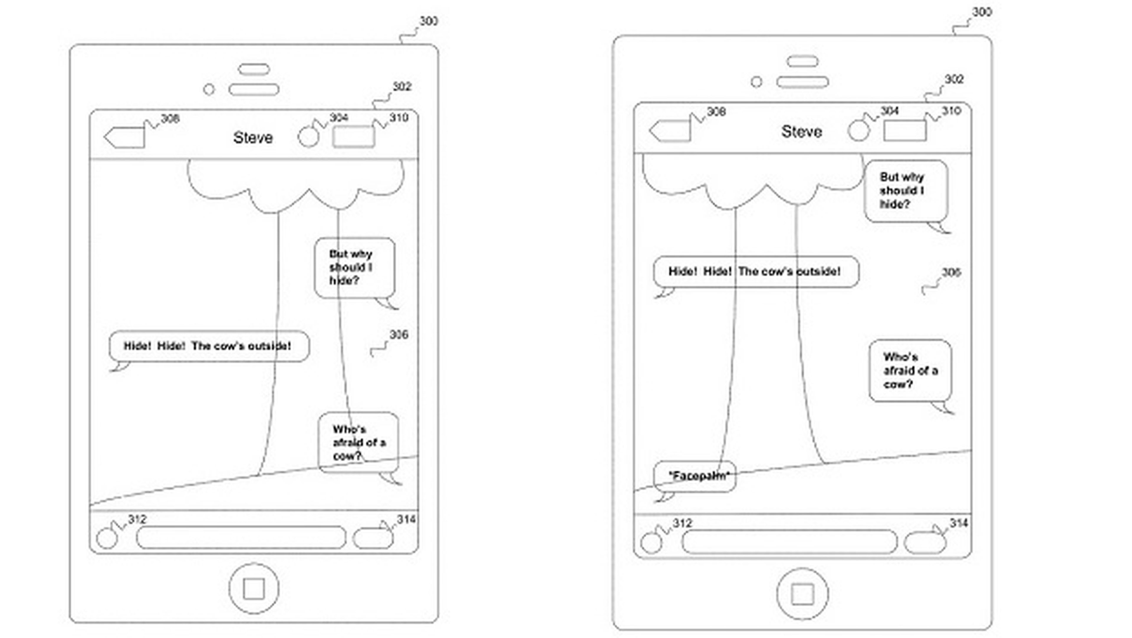 Patente Apple pantalla transparente imágenes vídeo