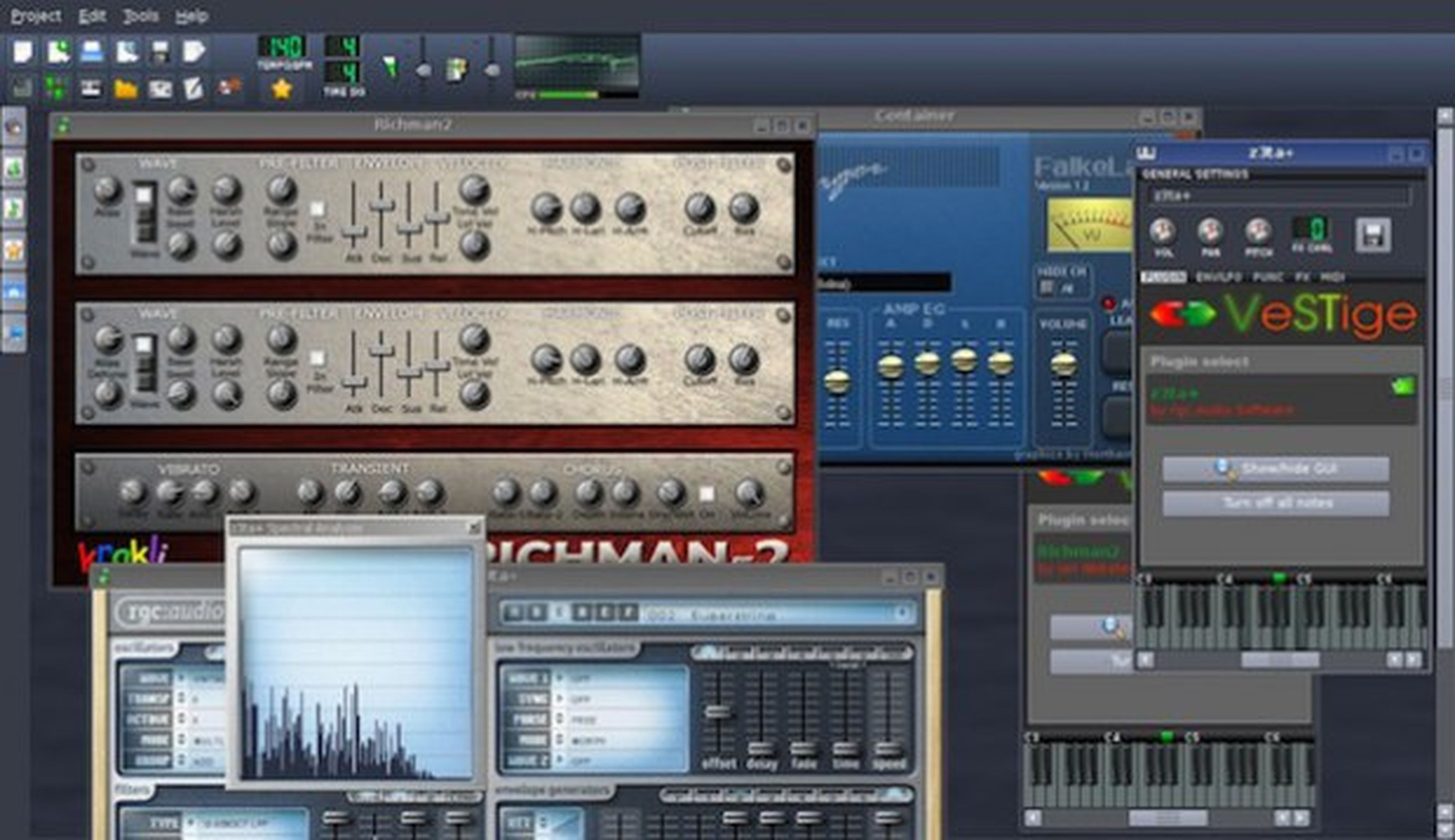 Crea gratis tus temas musicales con Linux Multimedia Studio