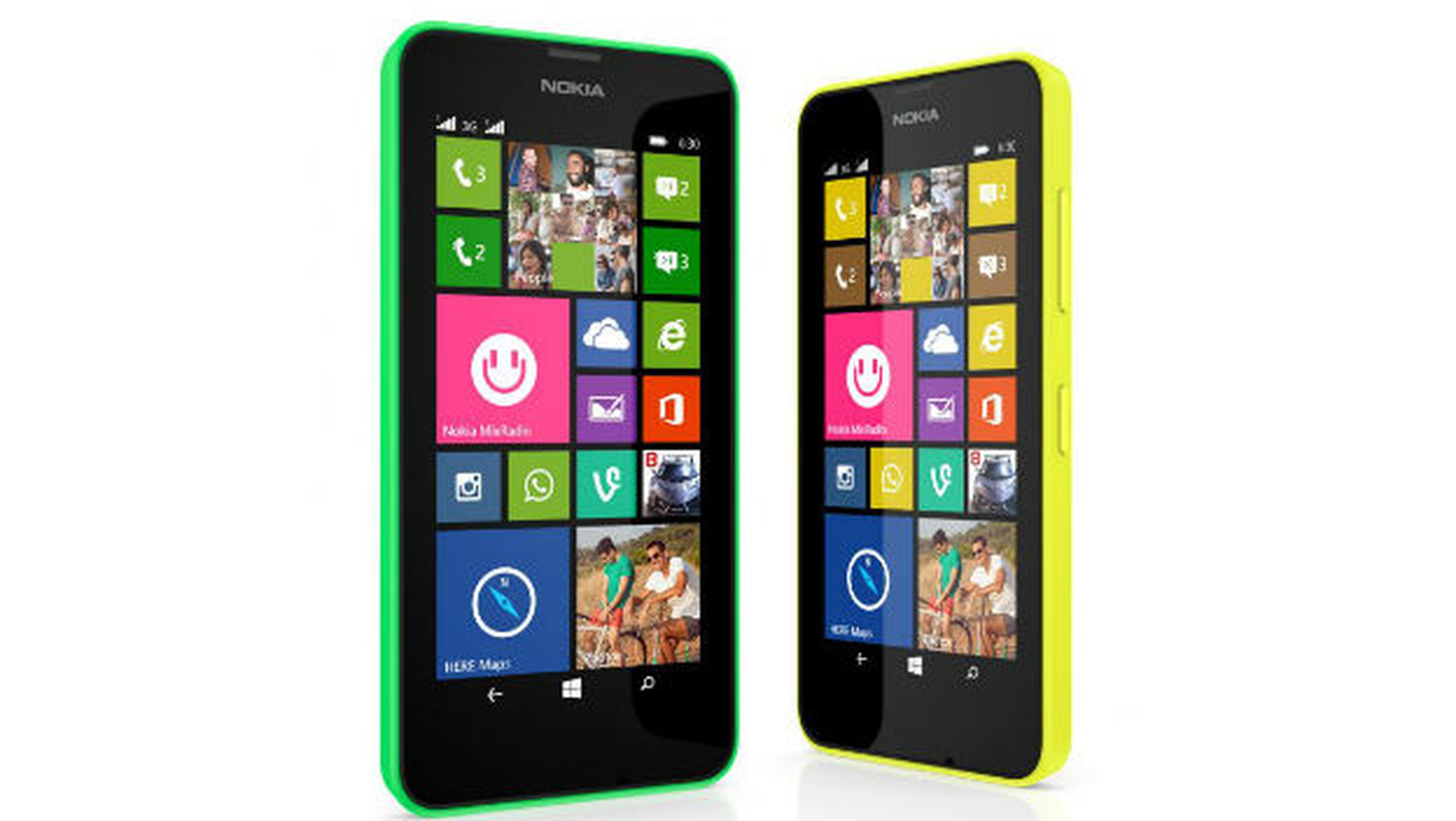 Nokia Lumia 630, Nokia Lumia 635