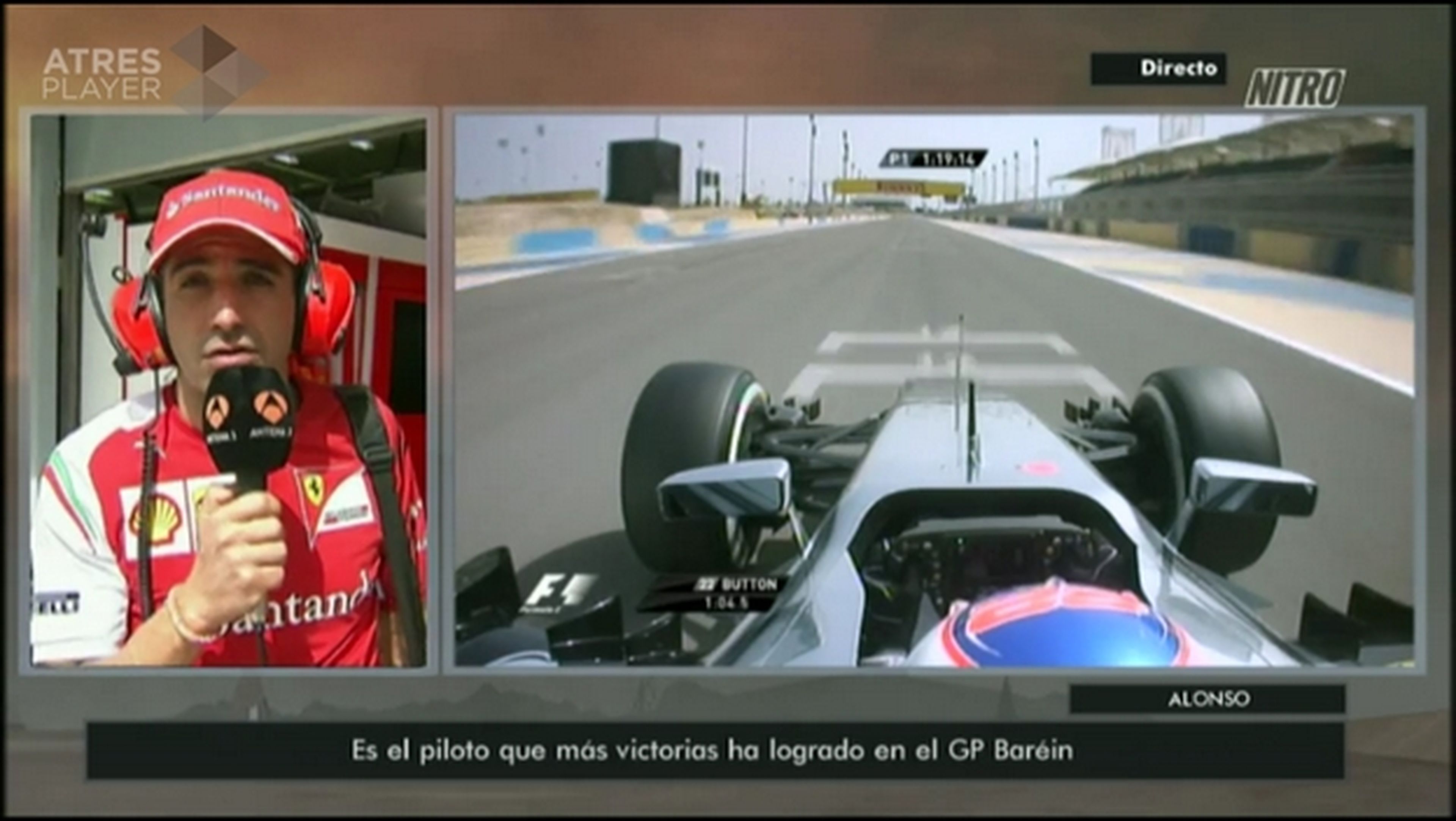 Dónde ver online GP Bahrein F1 2014 gratis, con horarios