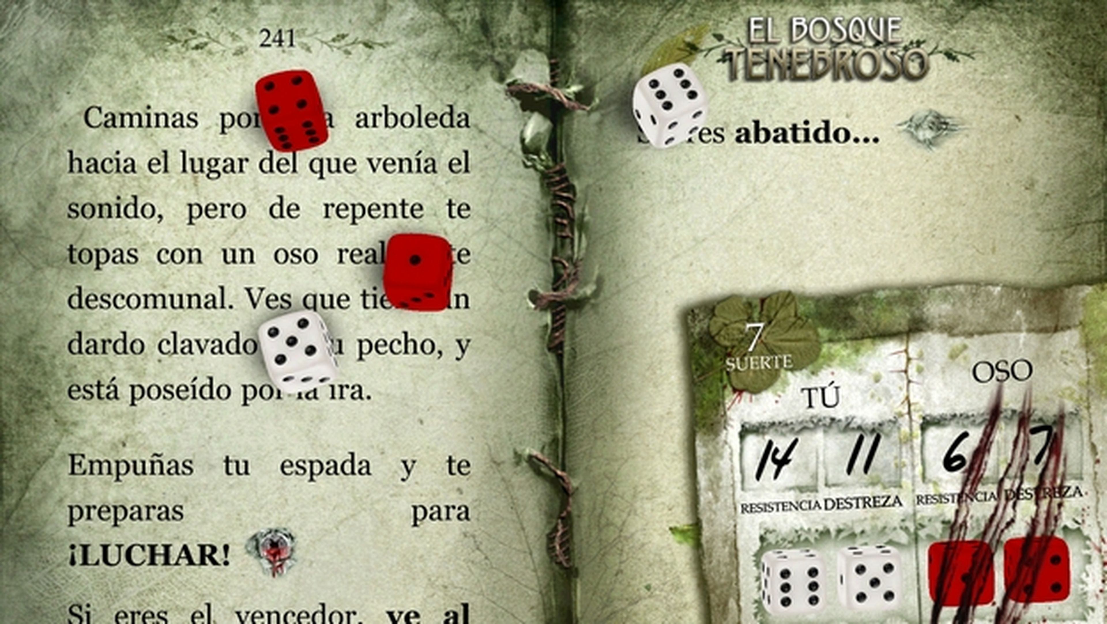 Los librojuegos de la saga Fighting fantasy, como El Bosque Tenebroso, ya disponibles en español, como una app para iOS y Android