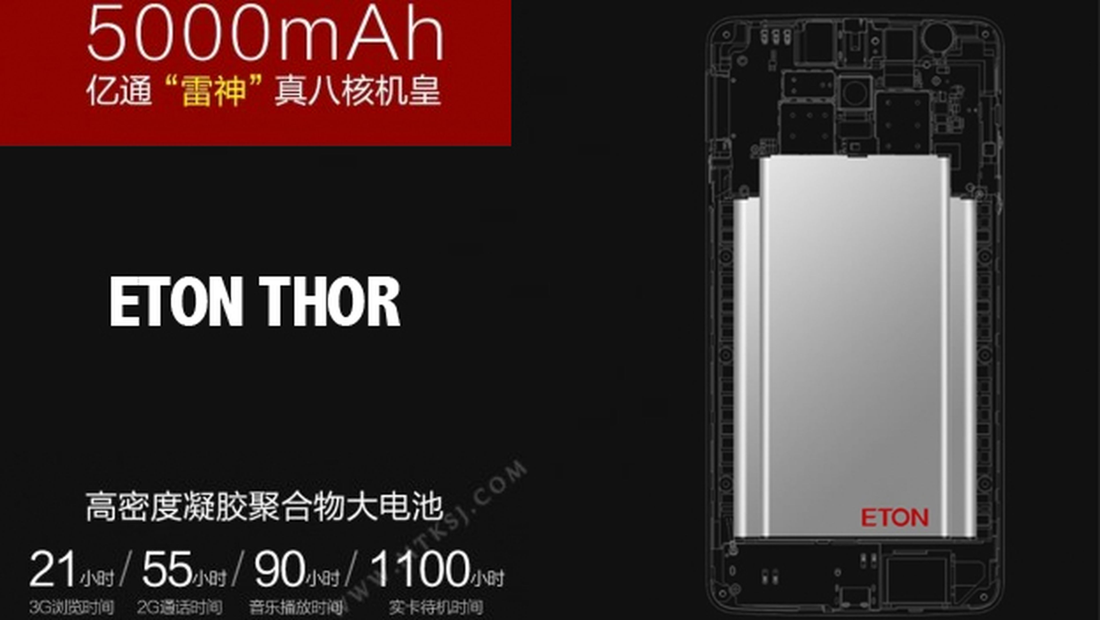 Eton Thor, el smartphone con Â¿la mejor baterÃ­a del mercado?