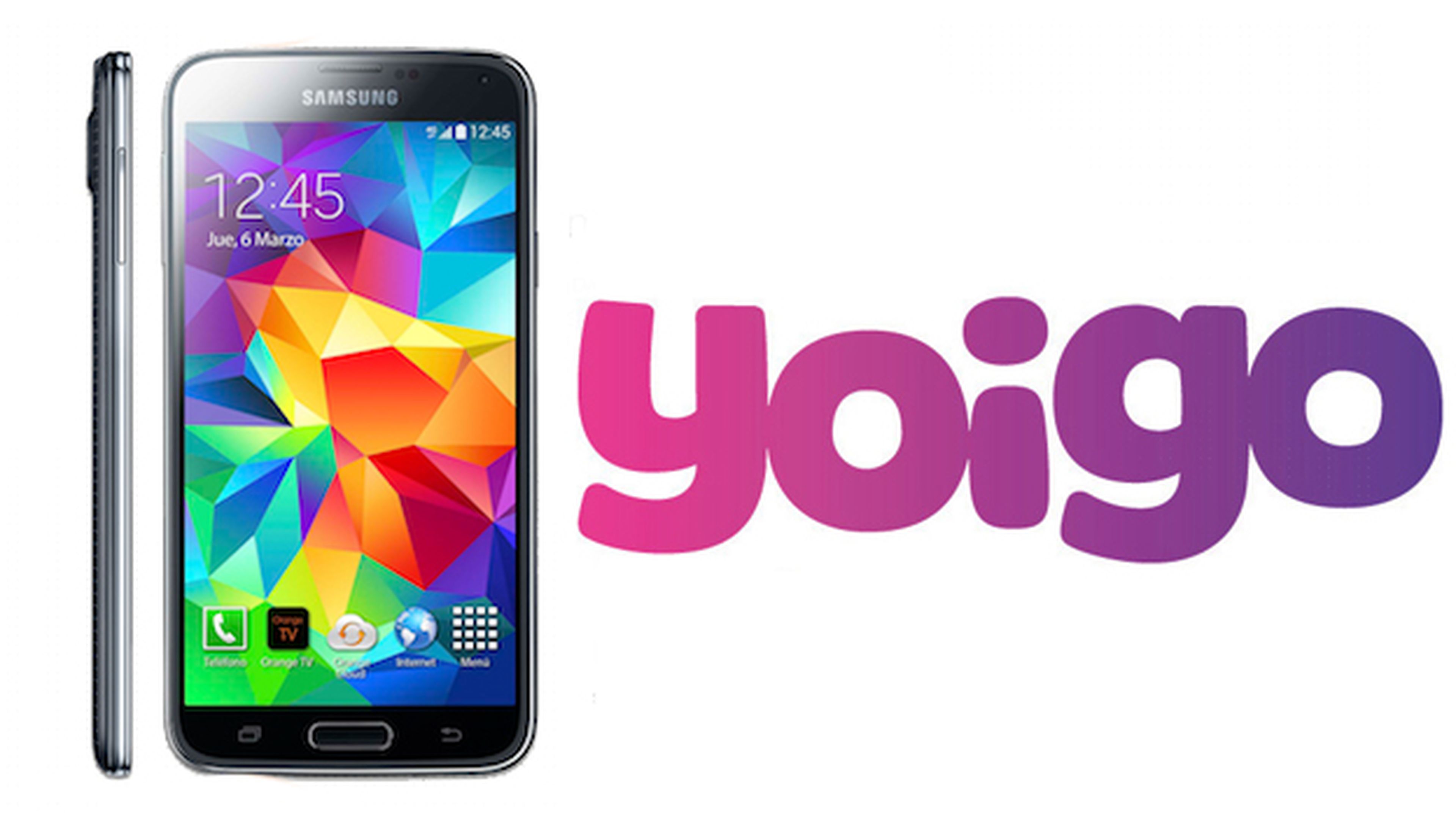 Tarifas y precio del Samsung Galaxy S5 con Yoigo