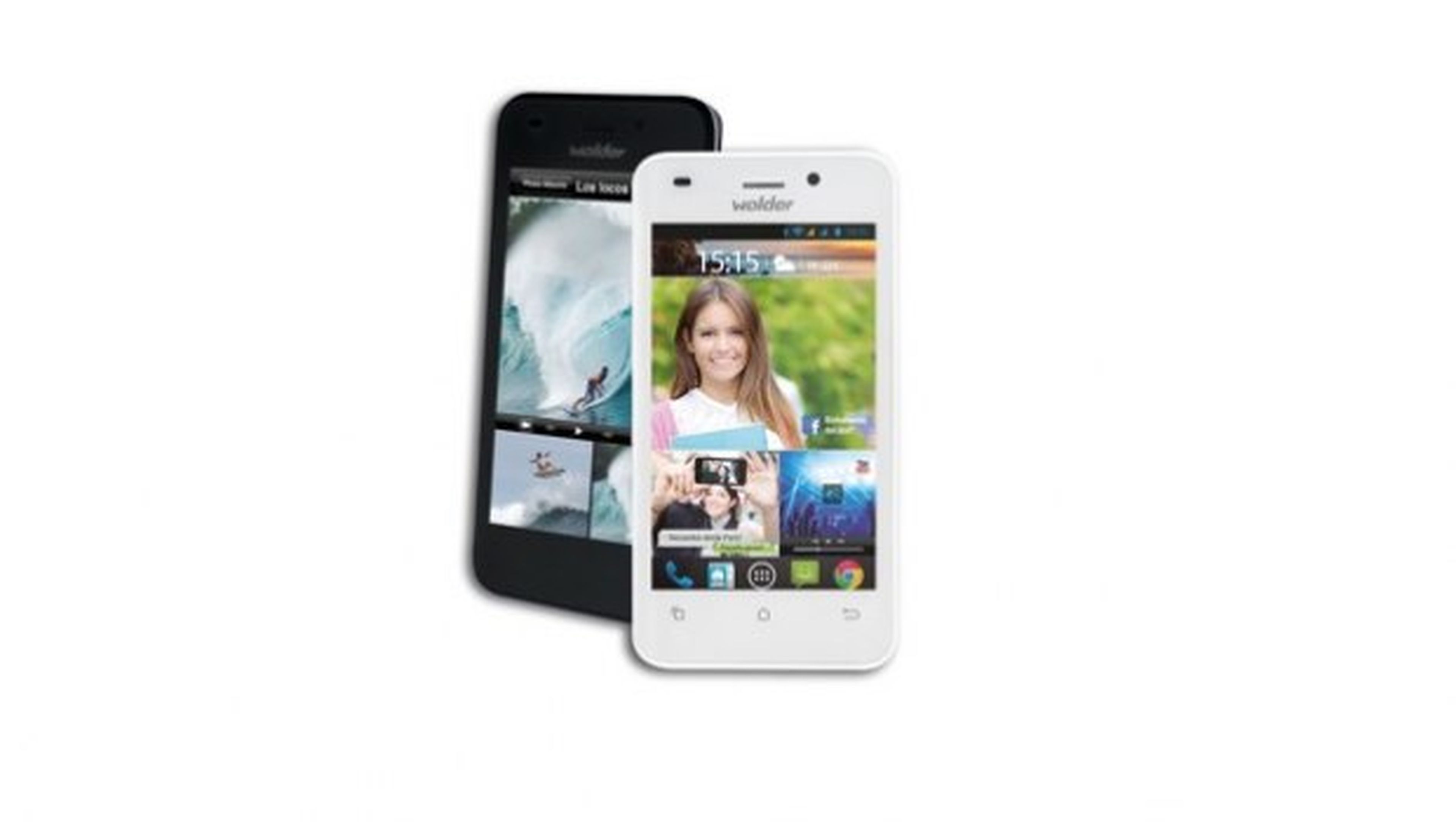 Wolder presenta nuevos smartphones SMILE w1 :) y Wolder Baby