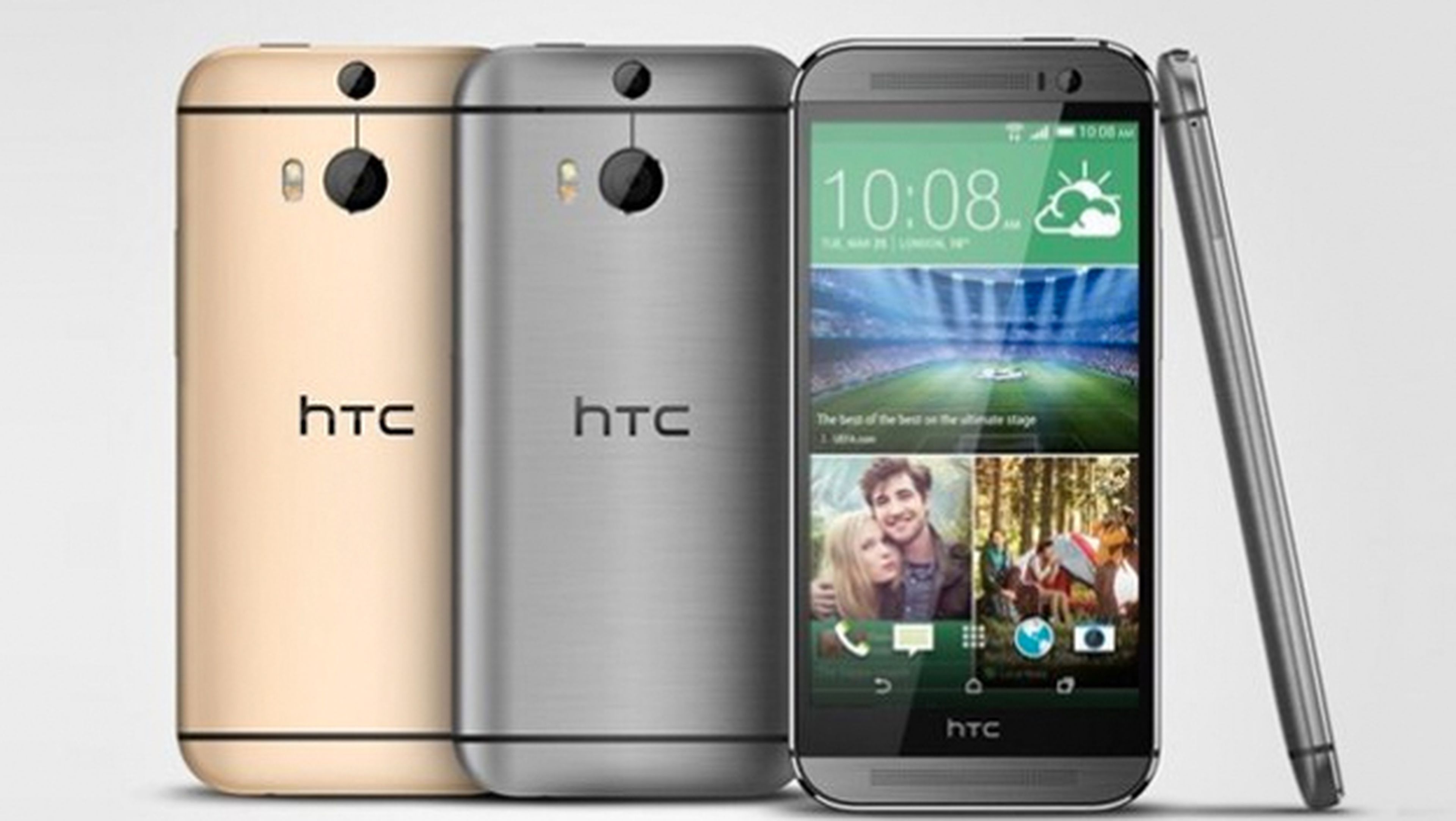 HTC One M8 hecho de plástico en su nueva versión