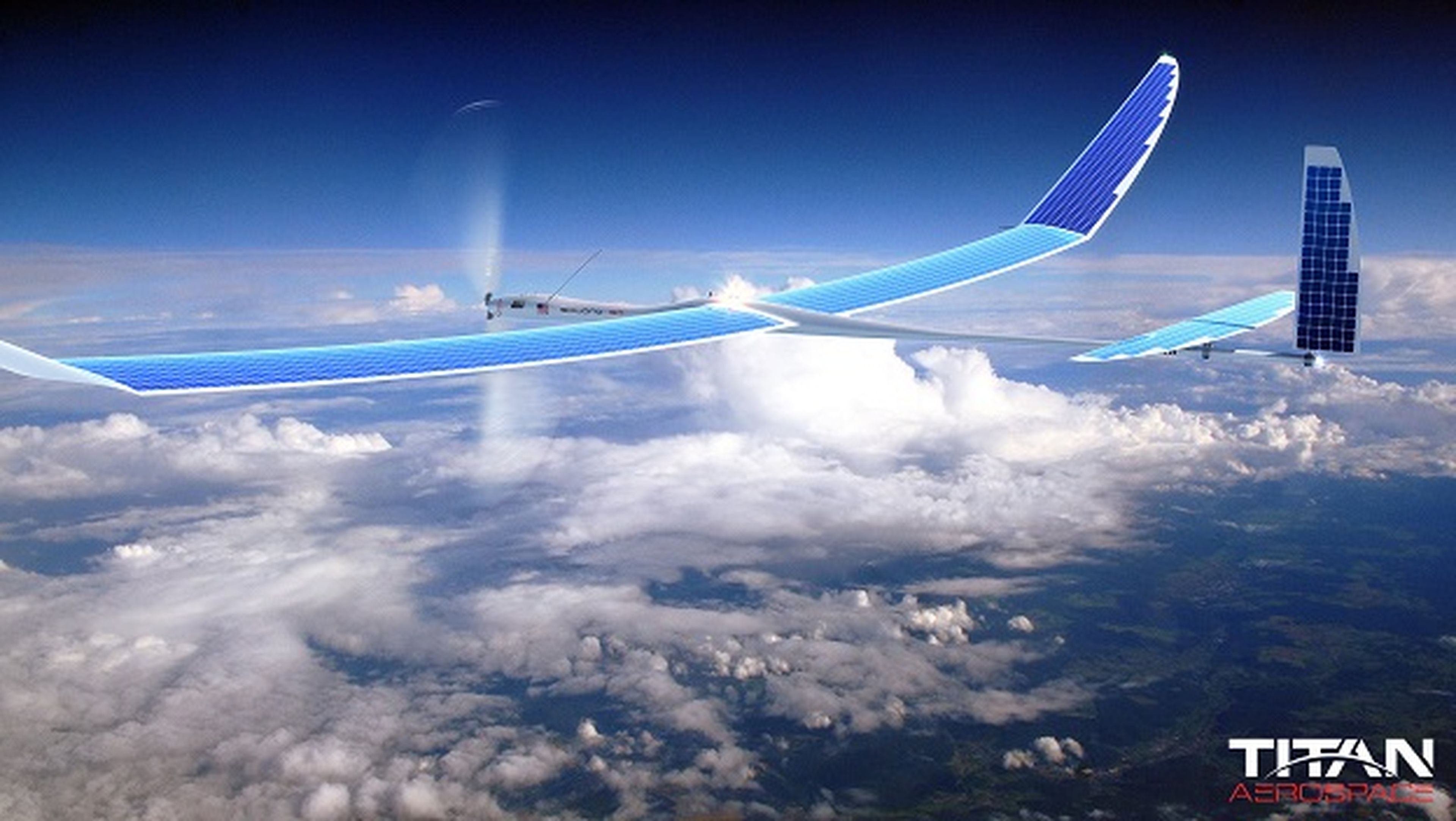 dron energía solar Titan Aerospace