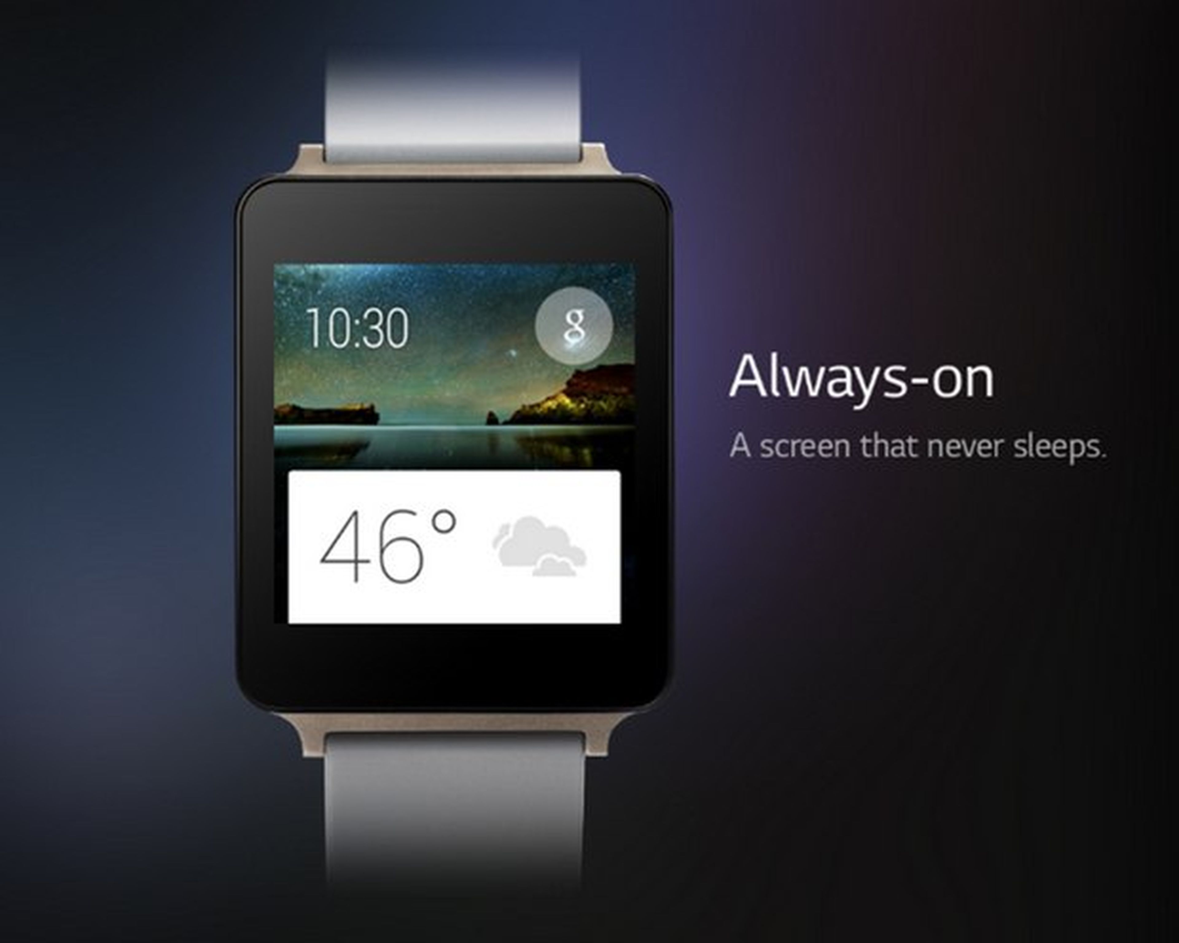 LG G Watch, reloj inteligente