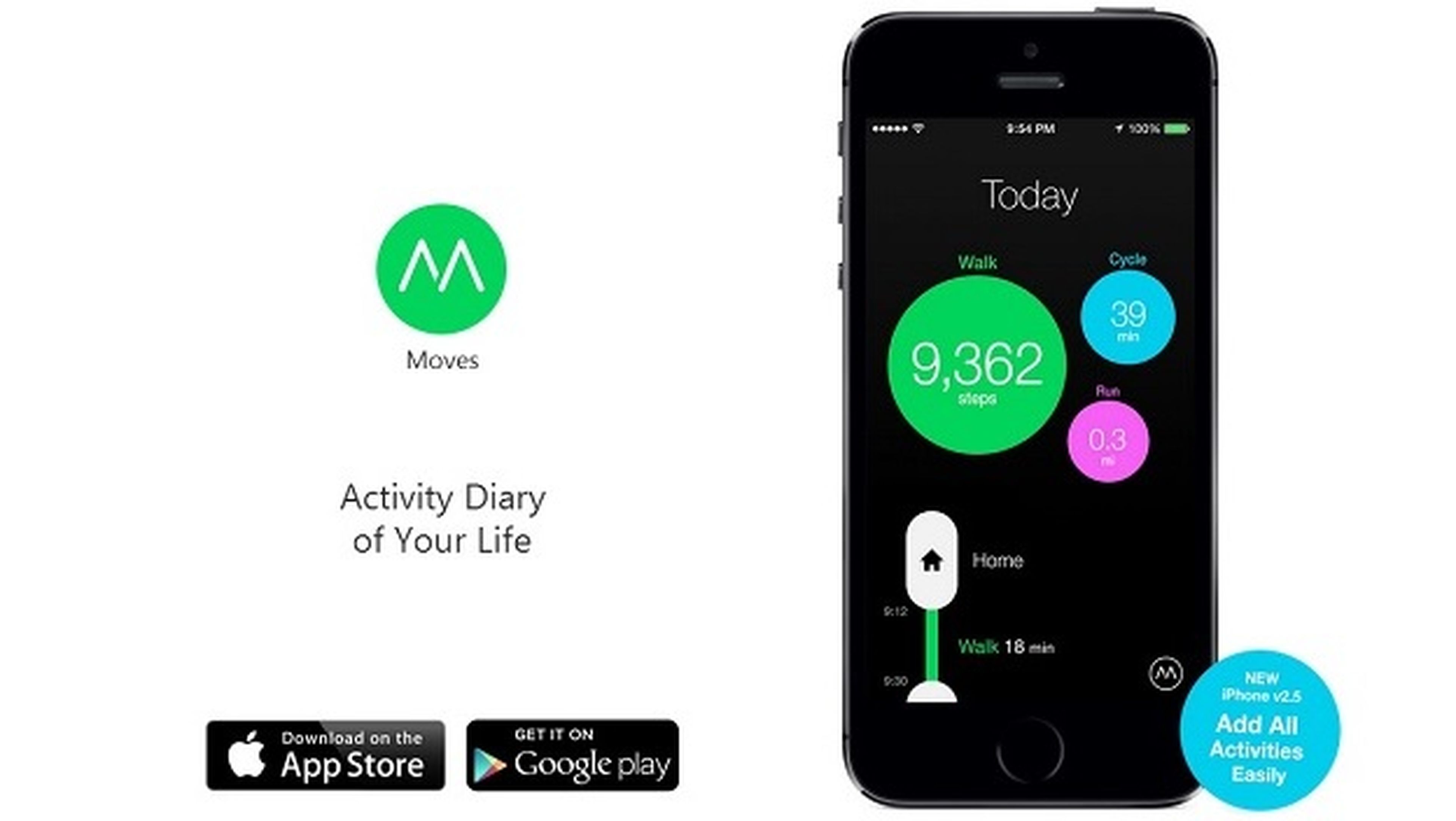 App de fitness "Moves"
