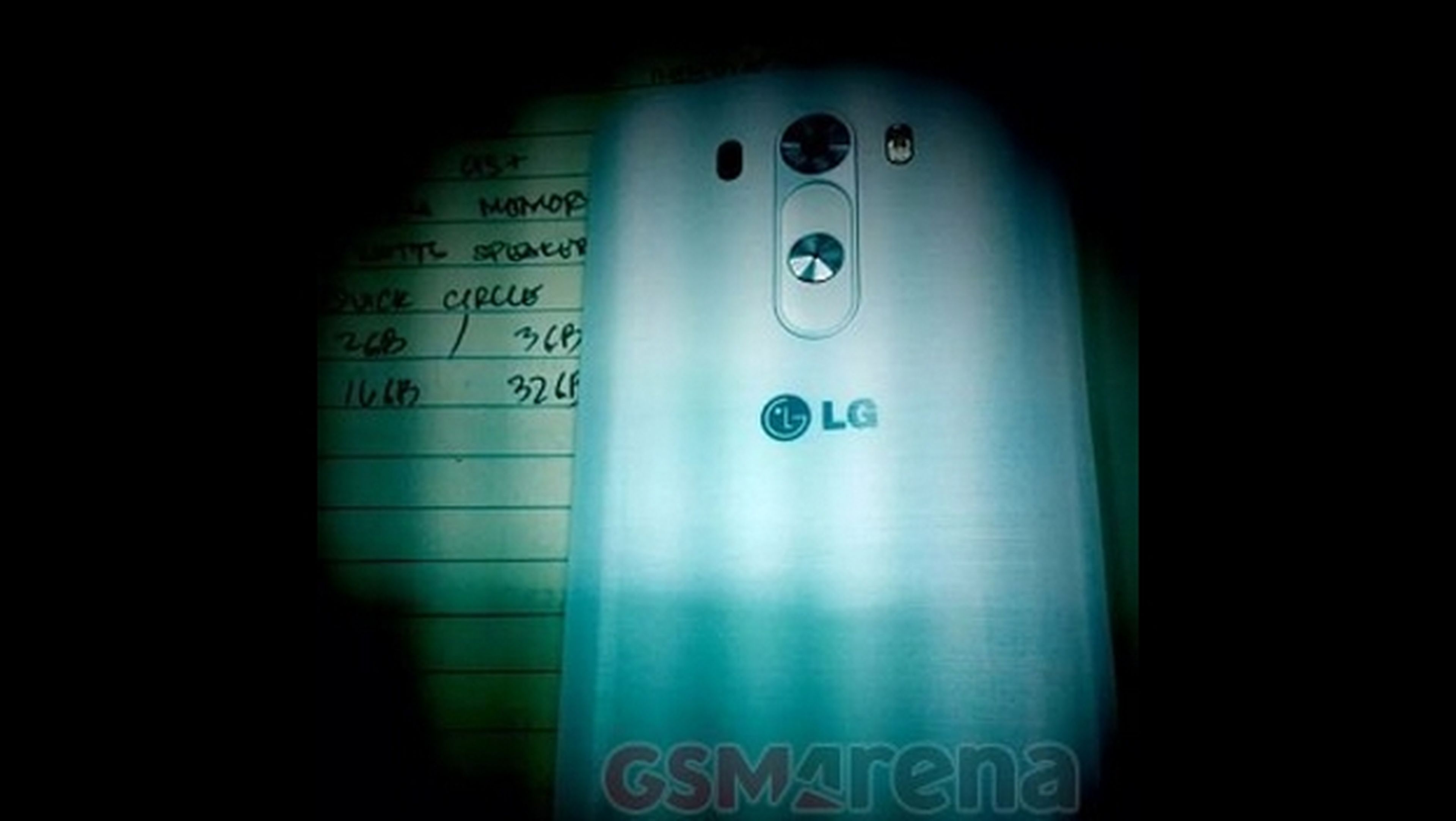 Primera foto del LG G3, con nuevo sensor y botones traseros, posible doble cámara