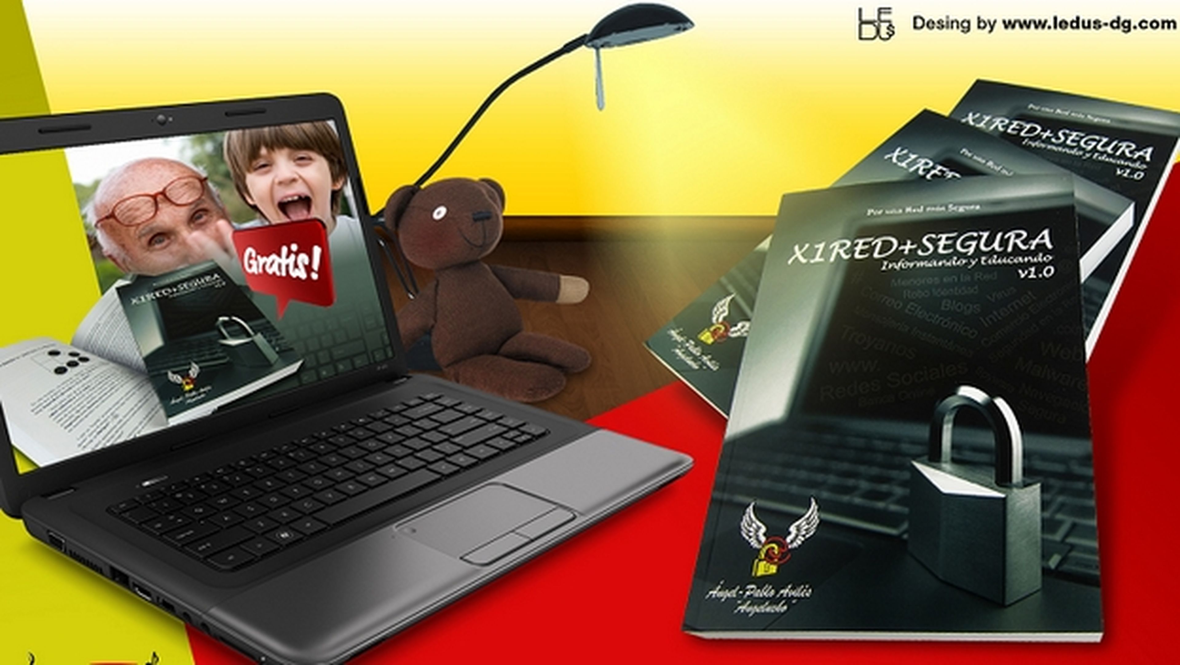 Descarga gratis el libro de seguridad en la Red X1Red+Segura Informando y Educando, de Angel Pablo Avilés, Angelucho.