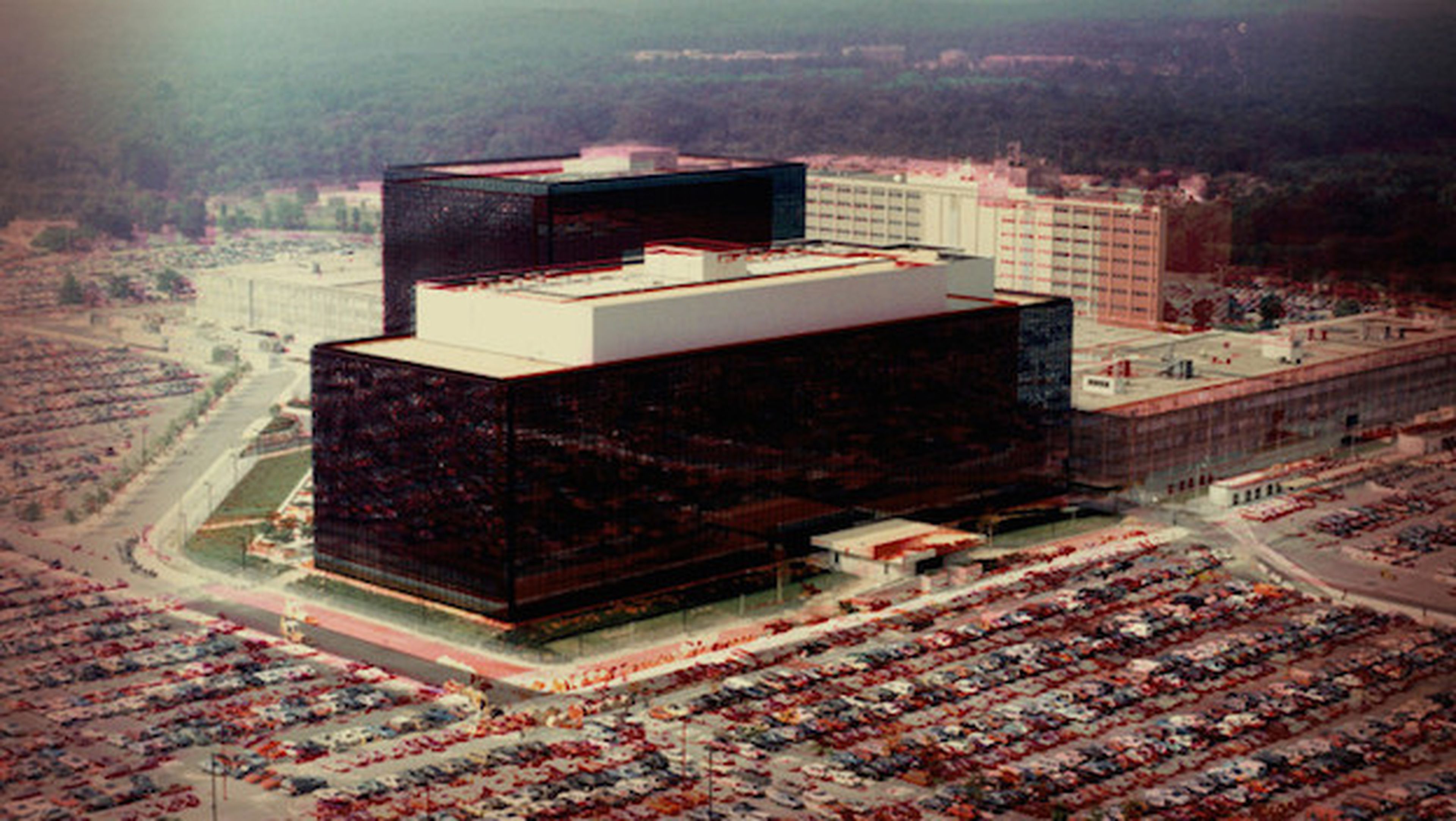 Composición de la oficina principal de la NSA en Maryland