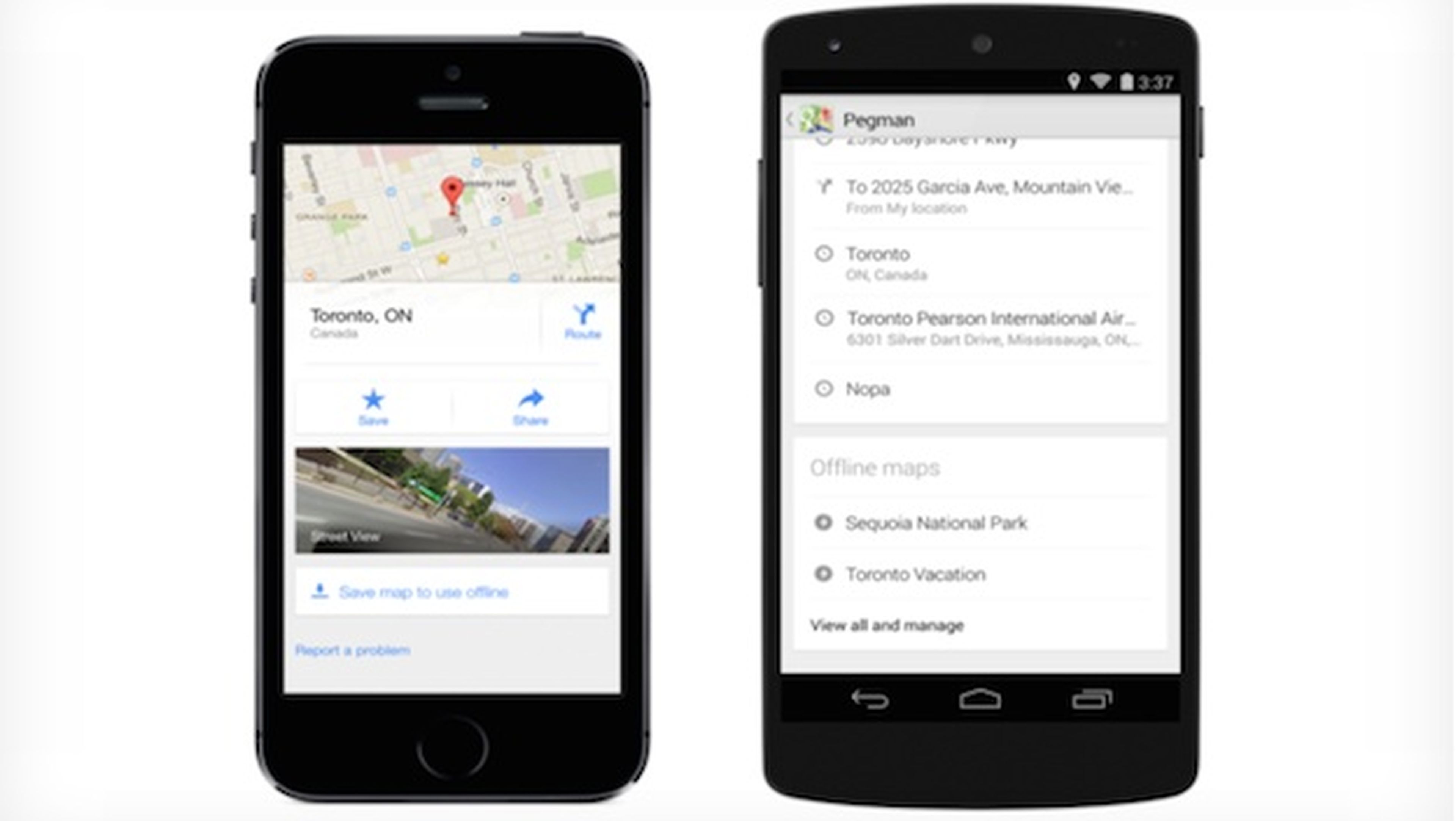 Google Maps apps recibirán actualización