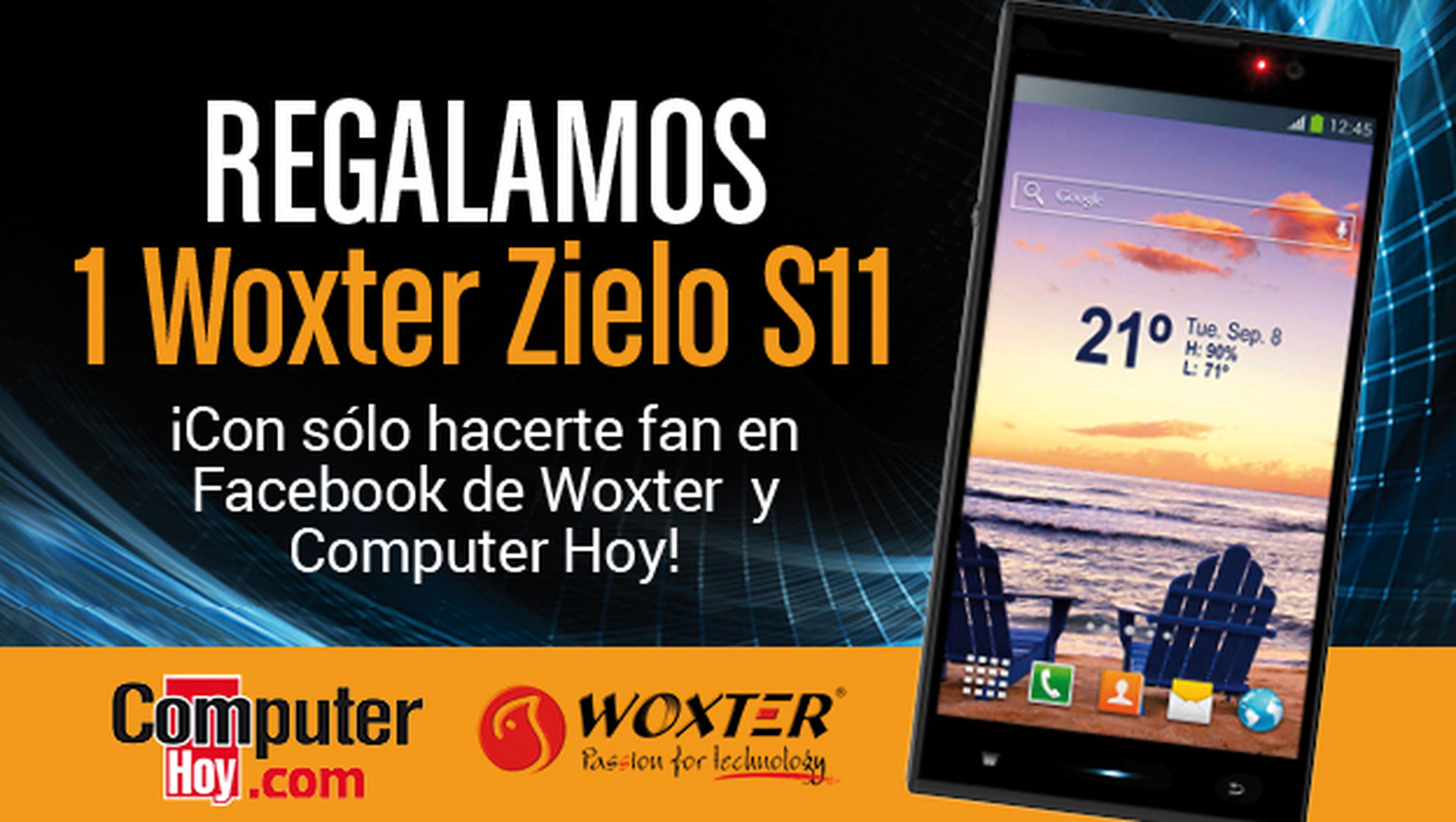 ¡Hazte Fan! Sorteamos un smartphone Woxter Zielo S11