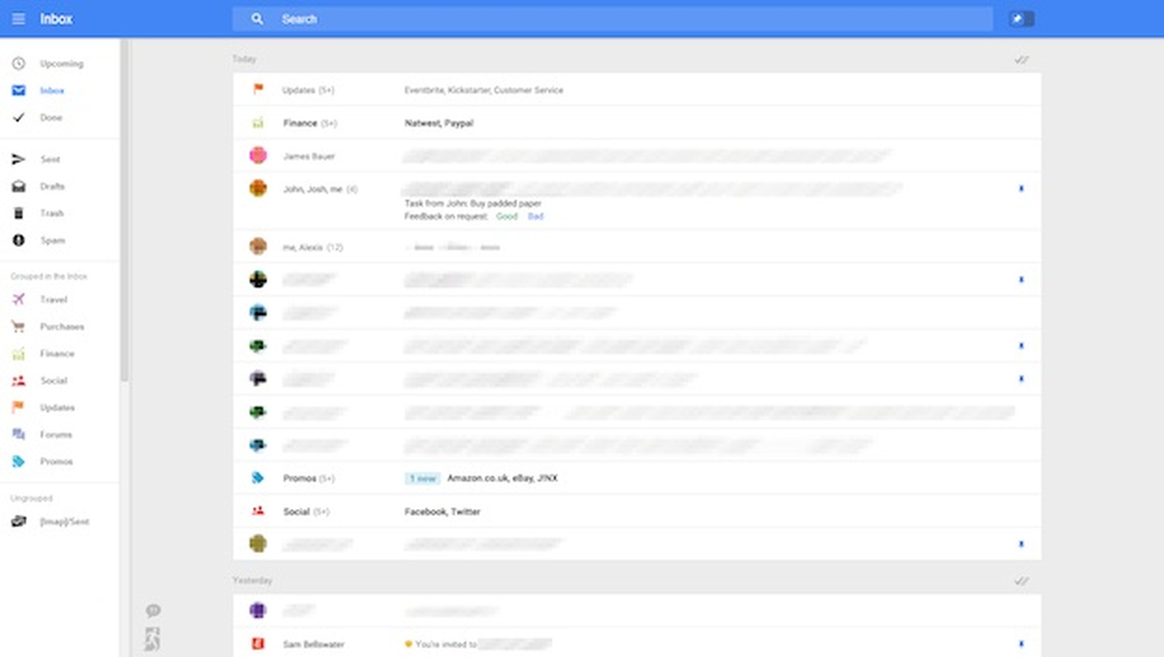 Un nuevo look para Gmail