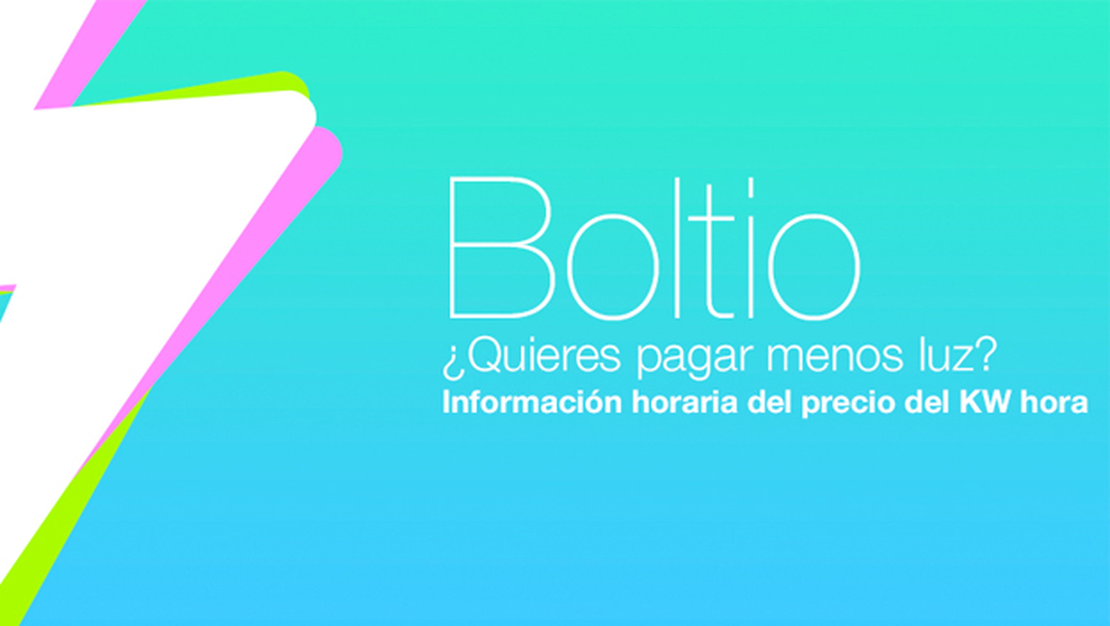 Boltio, la app que permite ahorrar en la factura de la luz