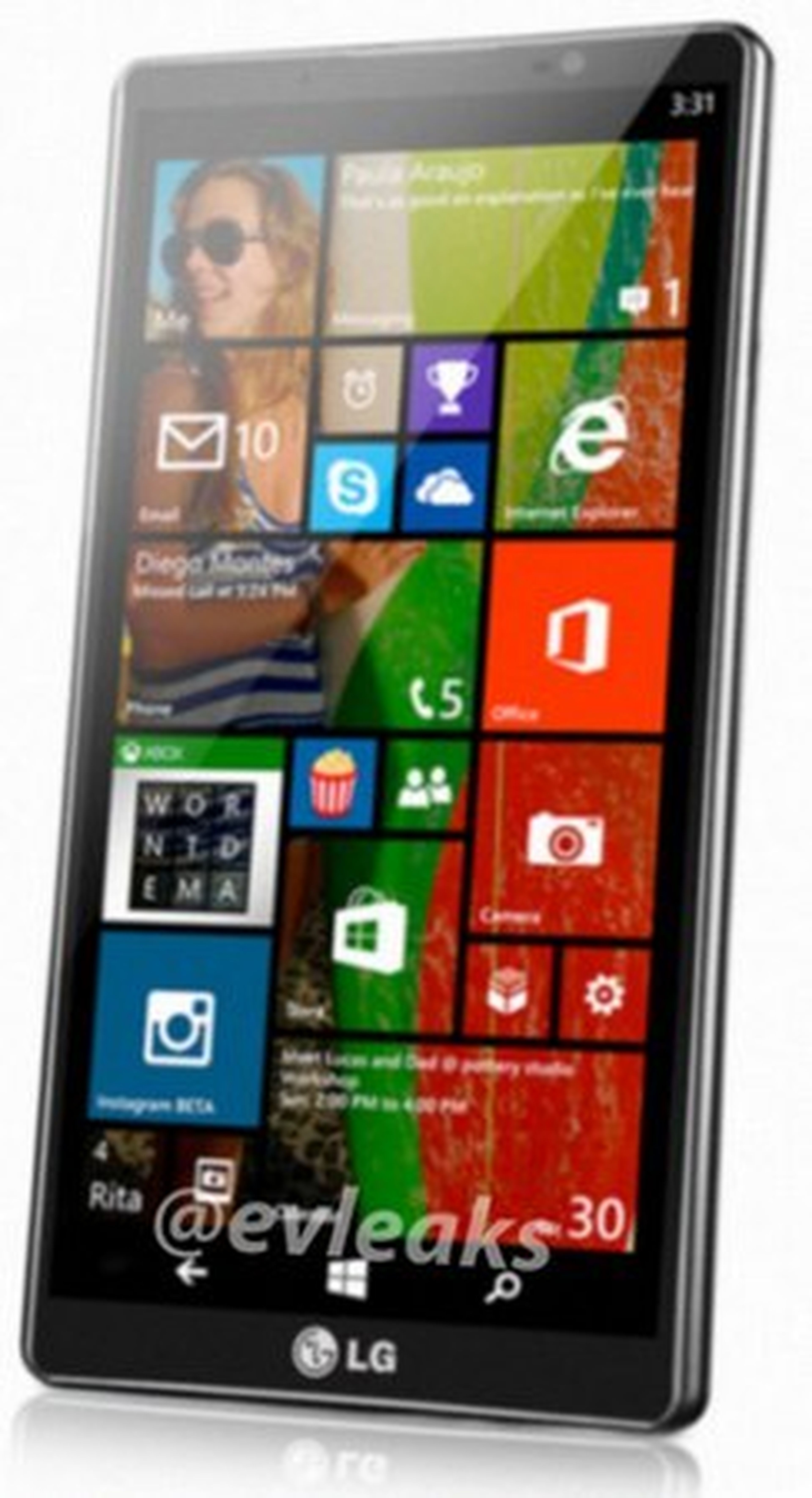 LG Uni8 con Windows Phone 8.1