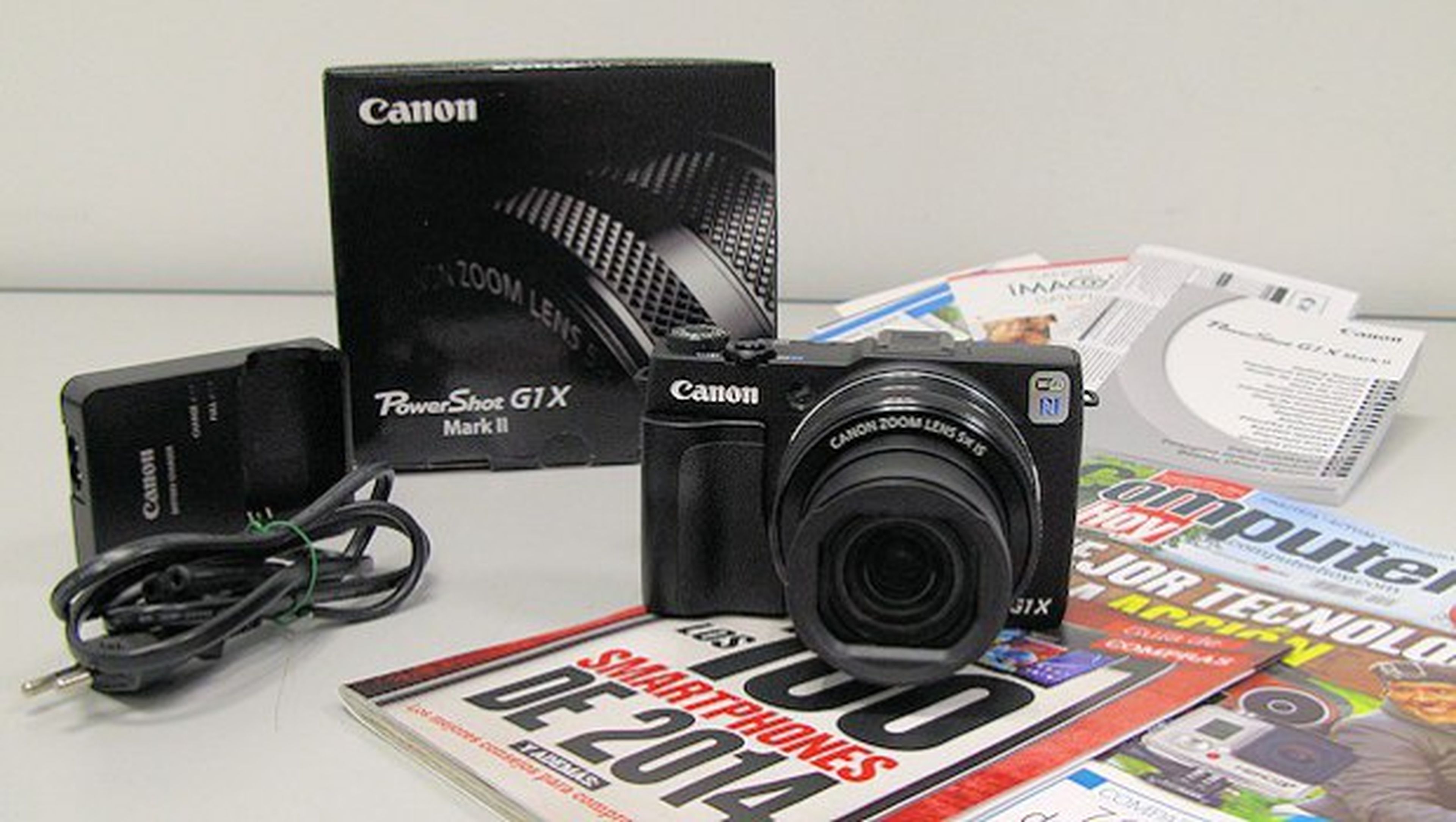 Nueva Canon PowerShot G1X Mark II, unboxing en vídeo